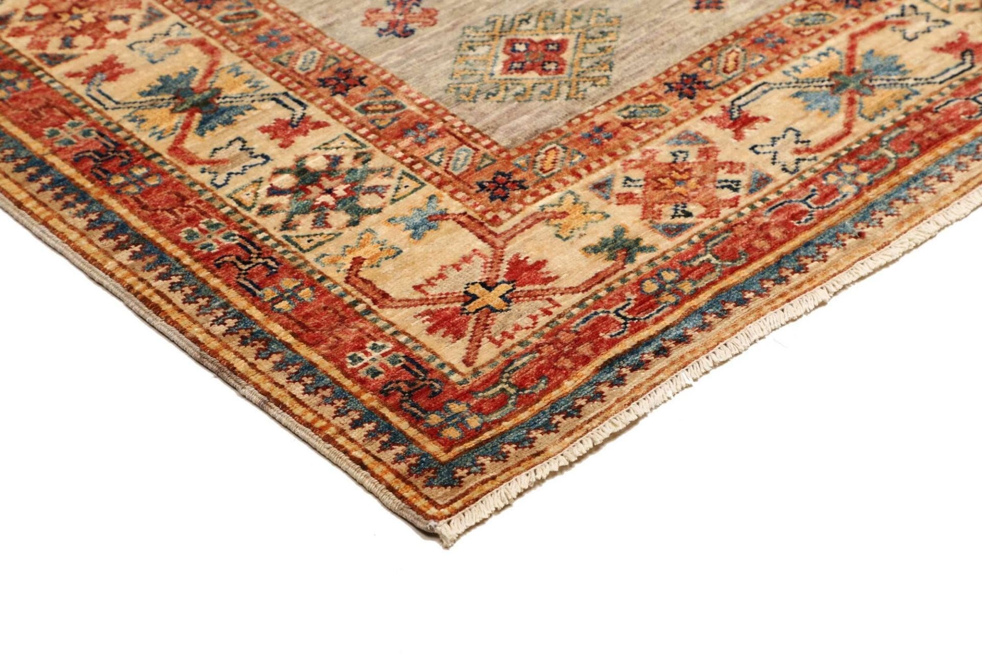Kazak Orientteppich aus Pakistan, 153 × 202 cm