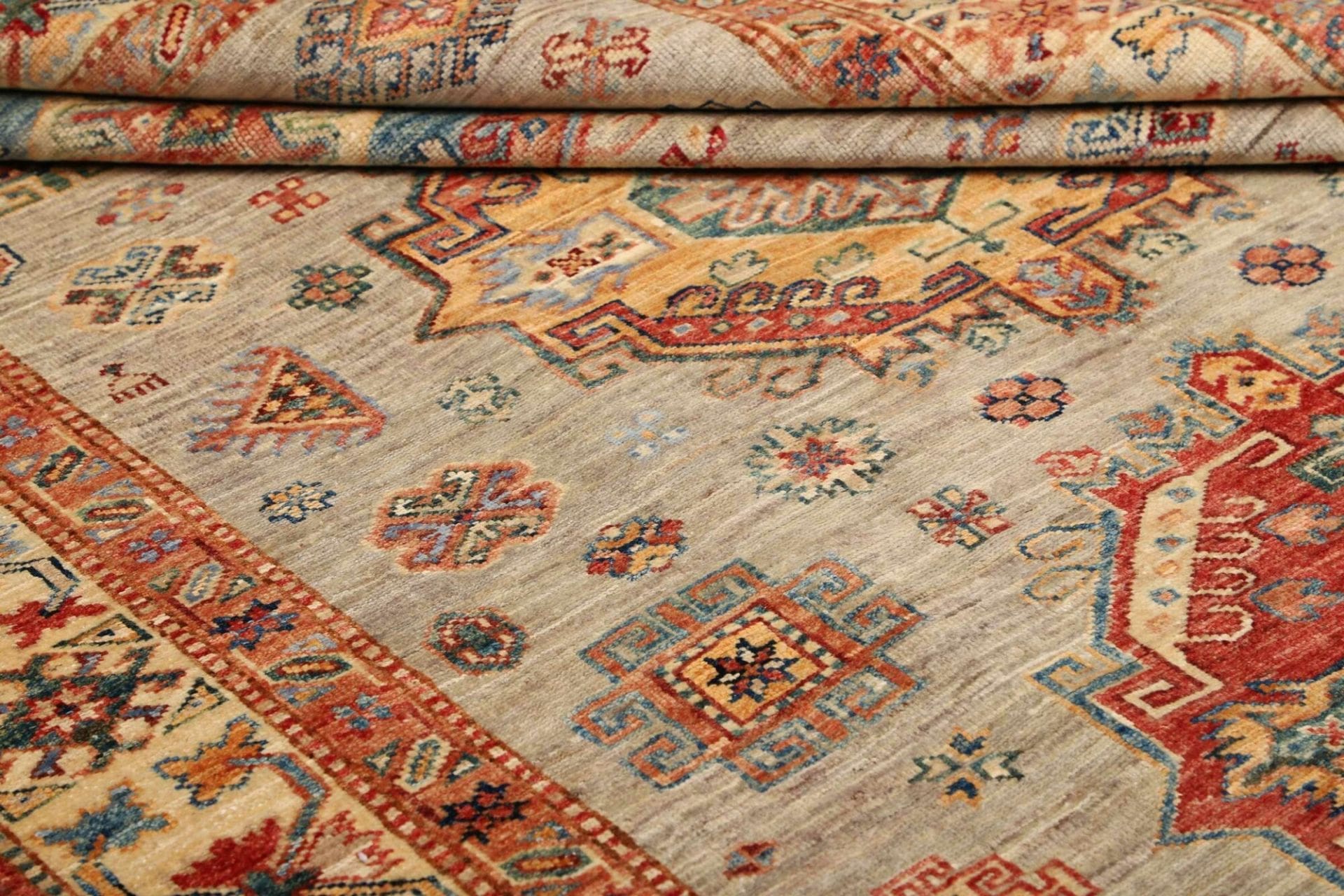 Kazak Orientteppich aus Pakistan, 153 × 202 cm
