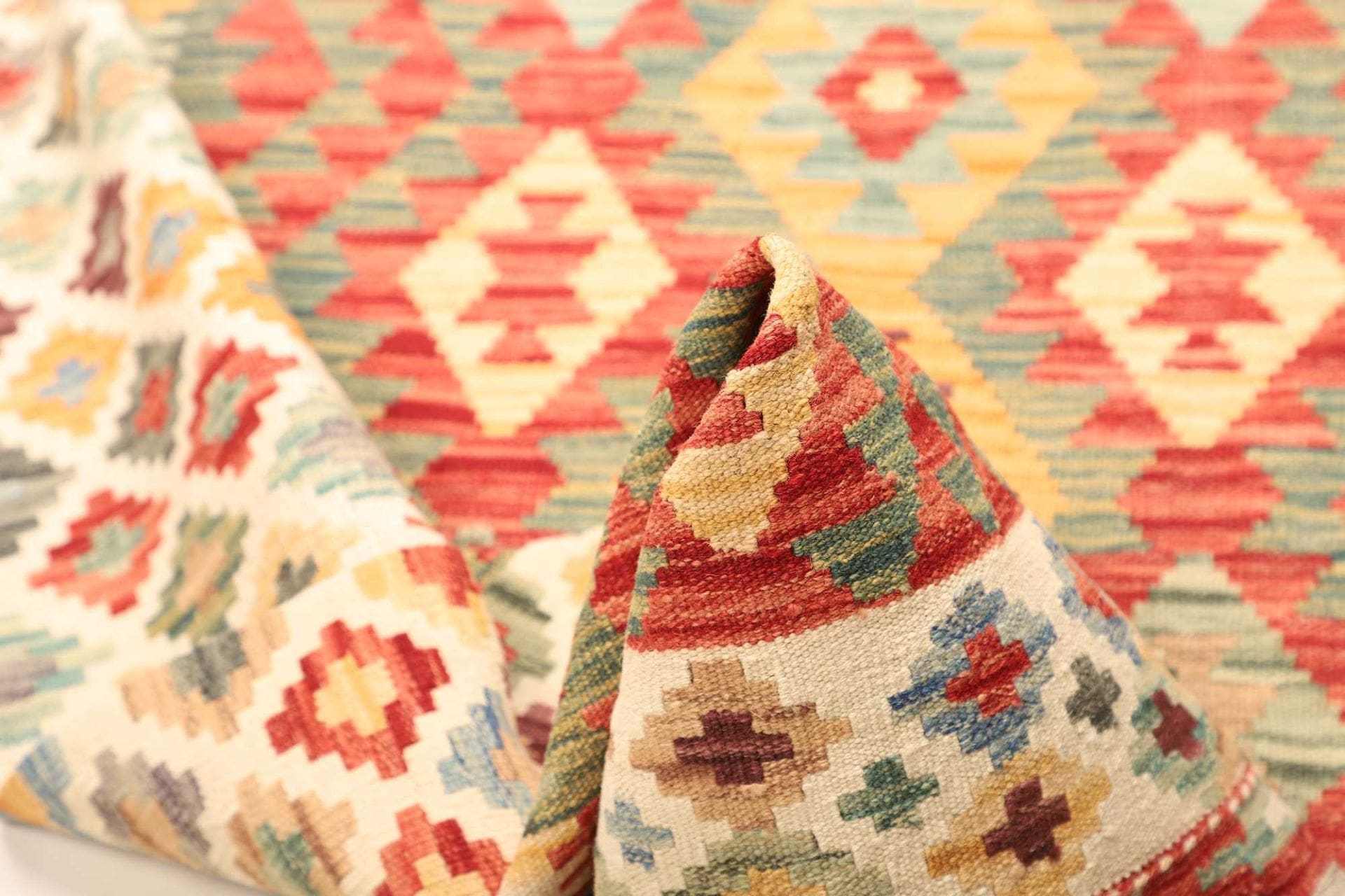 Kelim aus Pakistan, 135 × 178 cm