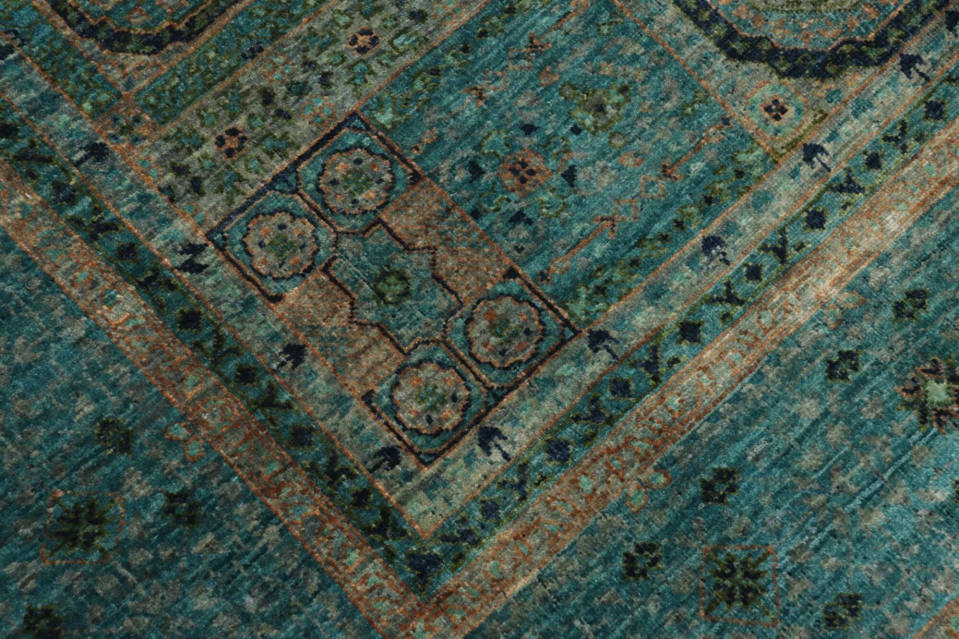 Handgeknüpfter Mamluk Orientteppich, 149 × 202 cm, Wolle