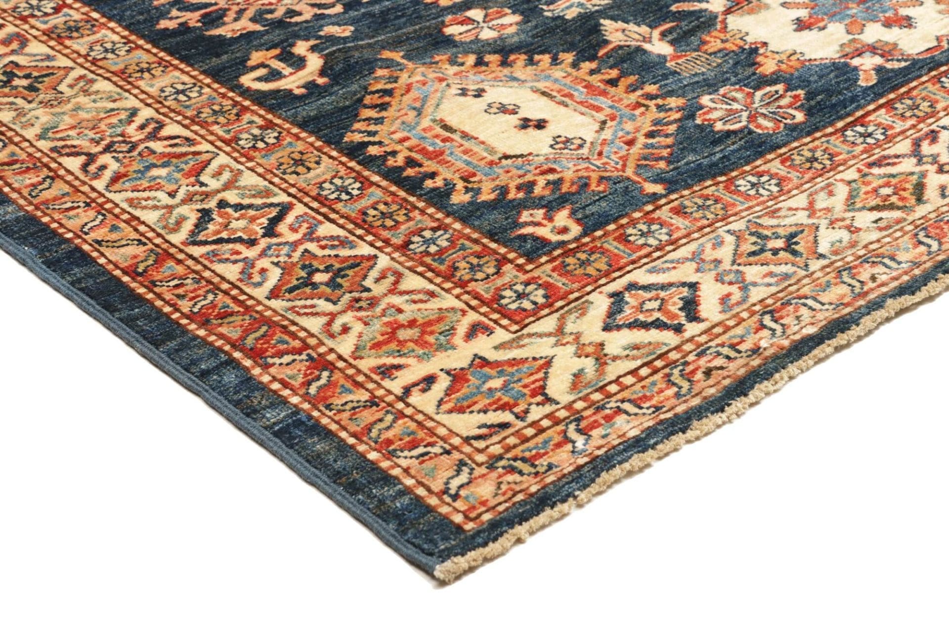Handgeknüpfter Kazak Orientteppich, 149 × 207 cm, Wolle
