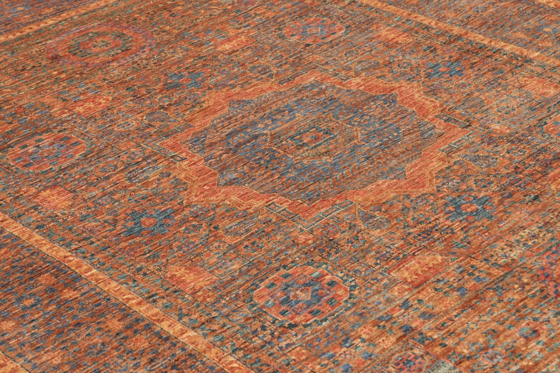 Handgeknüpfter Mamluk Orientteppich 151 × 200 cm