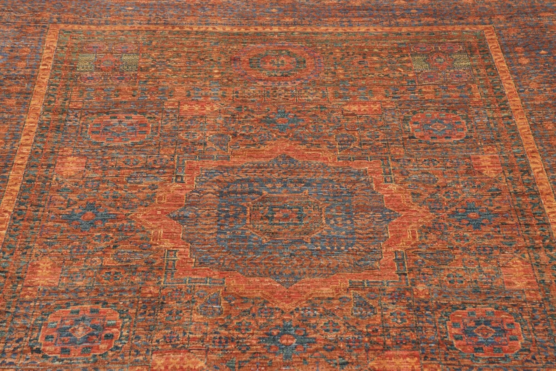 Handgeknüpfter Mamluk Orientteppich 151 × 200 cm