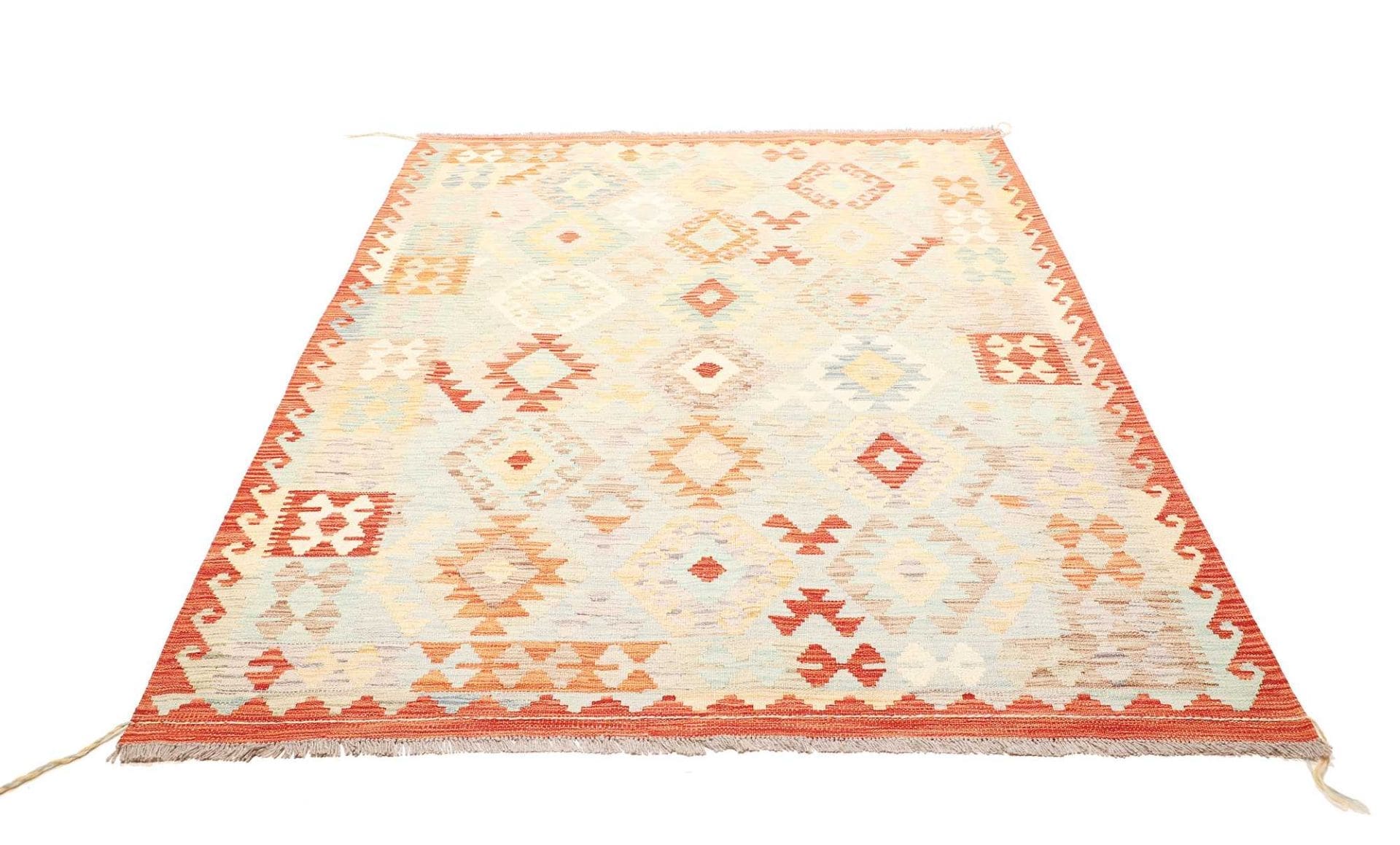afghanischer-kelim-153-x-205-cm-geometrisches-muster-handgewebt-1 Handgewebter Kelim 153 × 205 cm