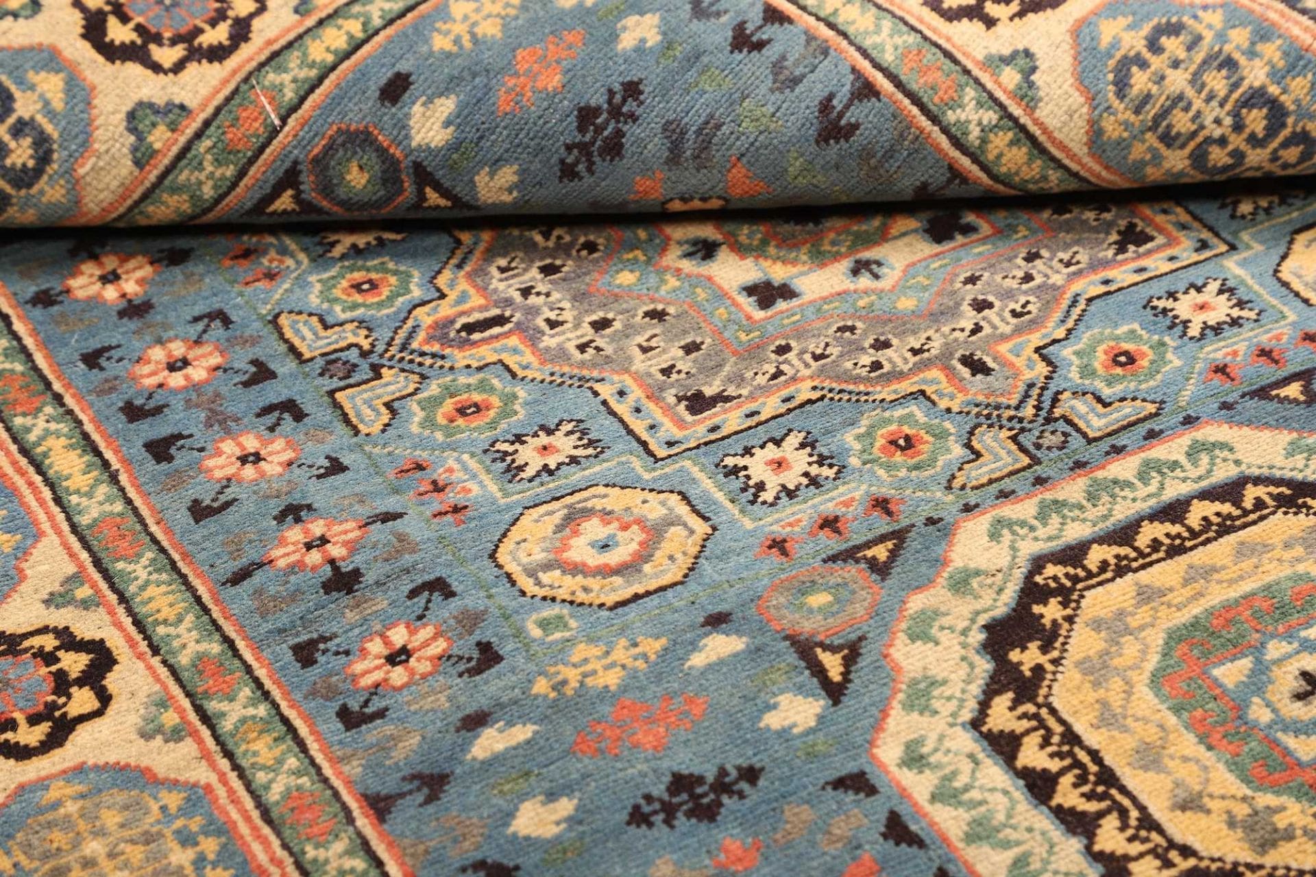 Handgeknüpfter Kazak Orientteppich, 126 × 173 cm, Wolle