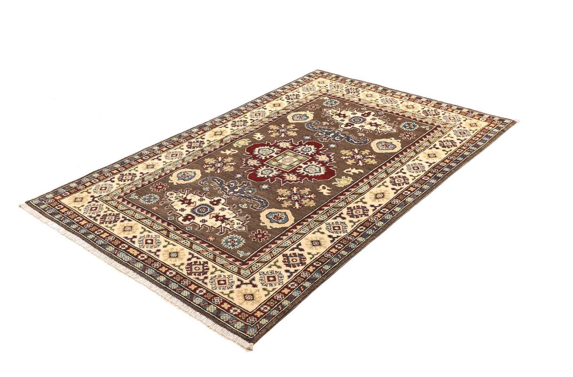 Kazak Orientteppich 122 × 187 cm aus Wolle, handgeknüpft