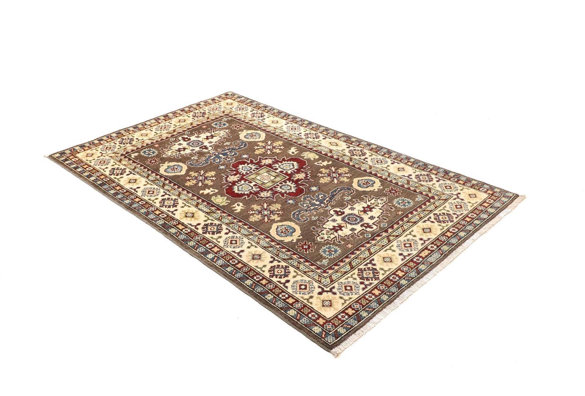 Kazak Orientteppich 122 × 187 cm aus Wolle, handgeknüpft