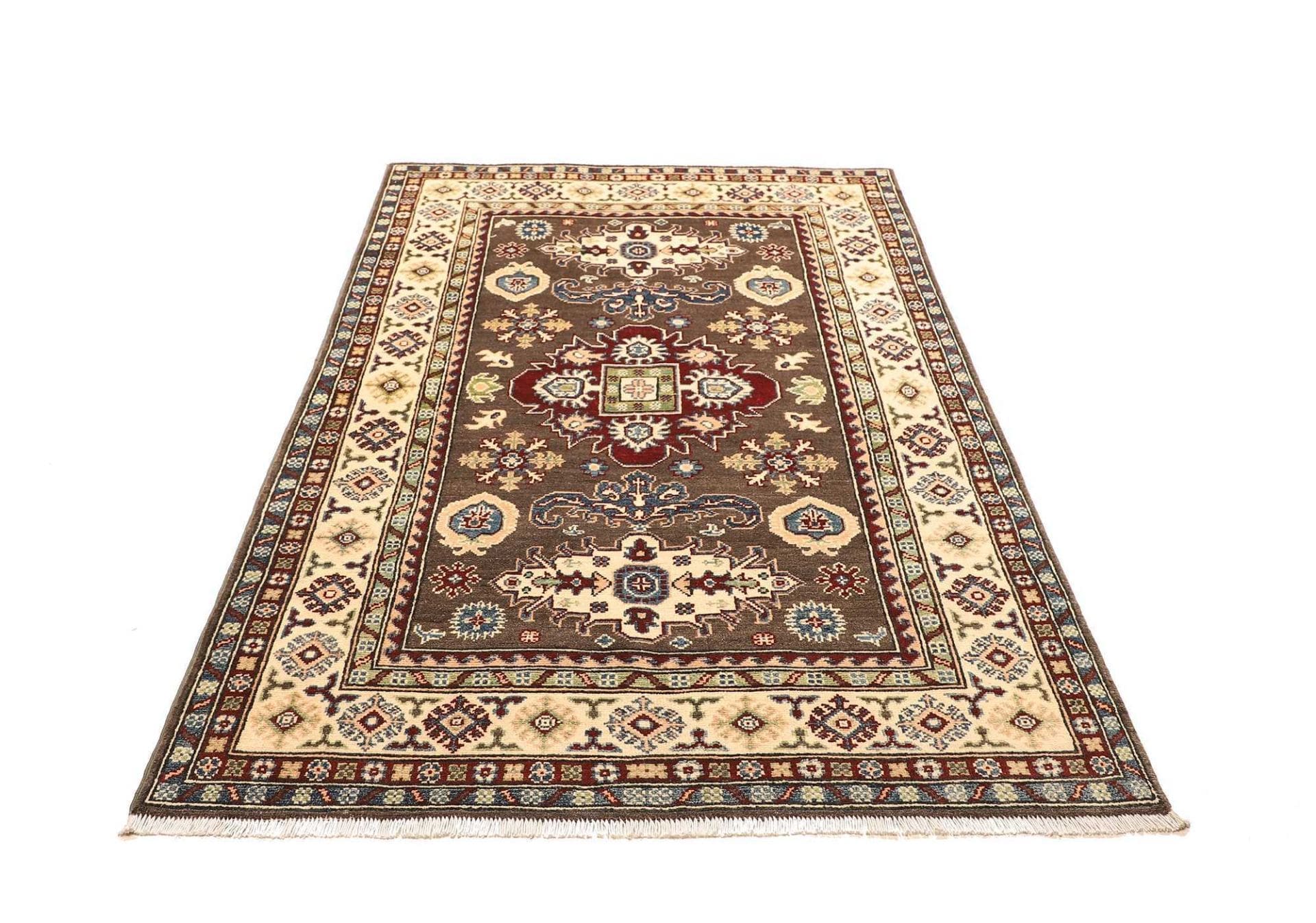 Kazak Orientteppich 122 × 187 cm aus Wolle, handgeknüpft