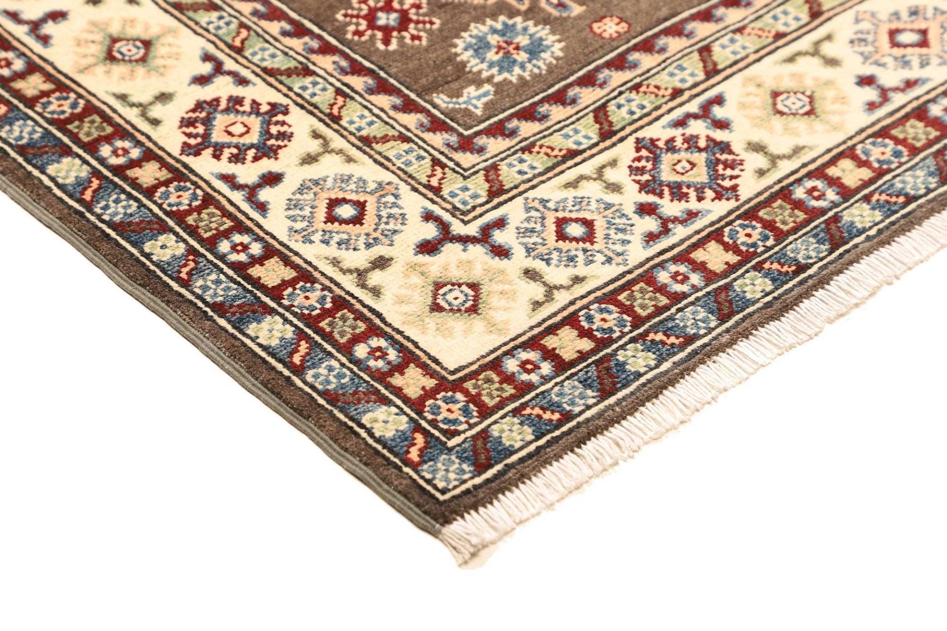 Kazak Orientteppich 122 × 187 cm aus Wolle, handgeknüpft