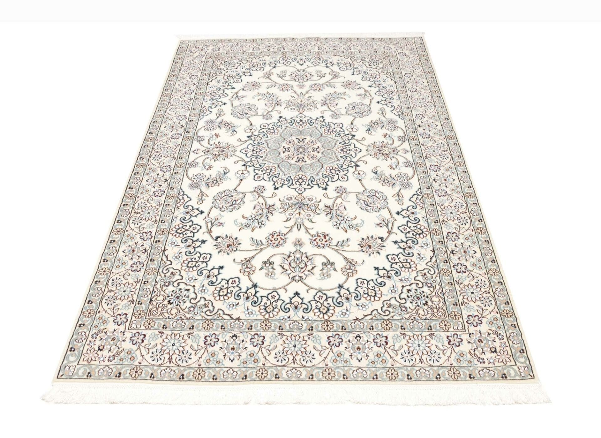 Nain Perserteppich 135 × 206 cm aus Wolle, handgeknüpft