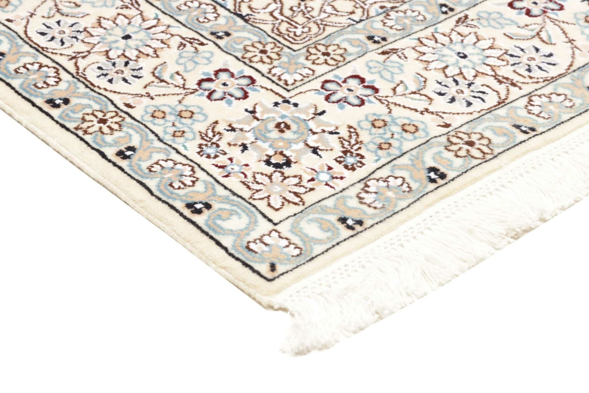 Nain Perserteppich 135 × 206 cm aus Wolle, handgeknüpft