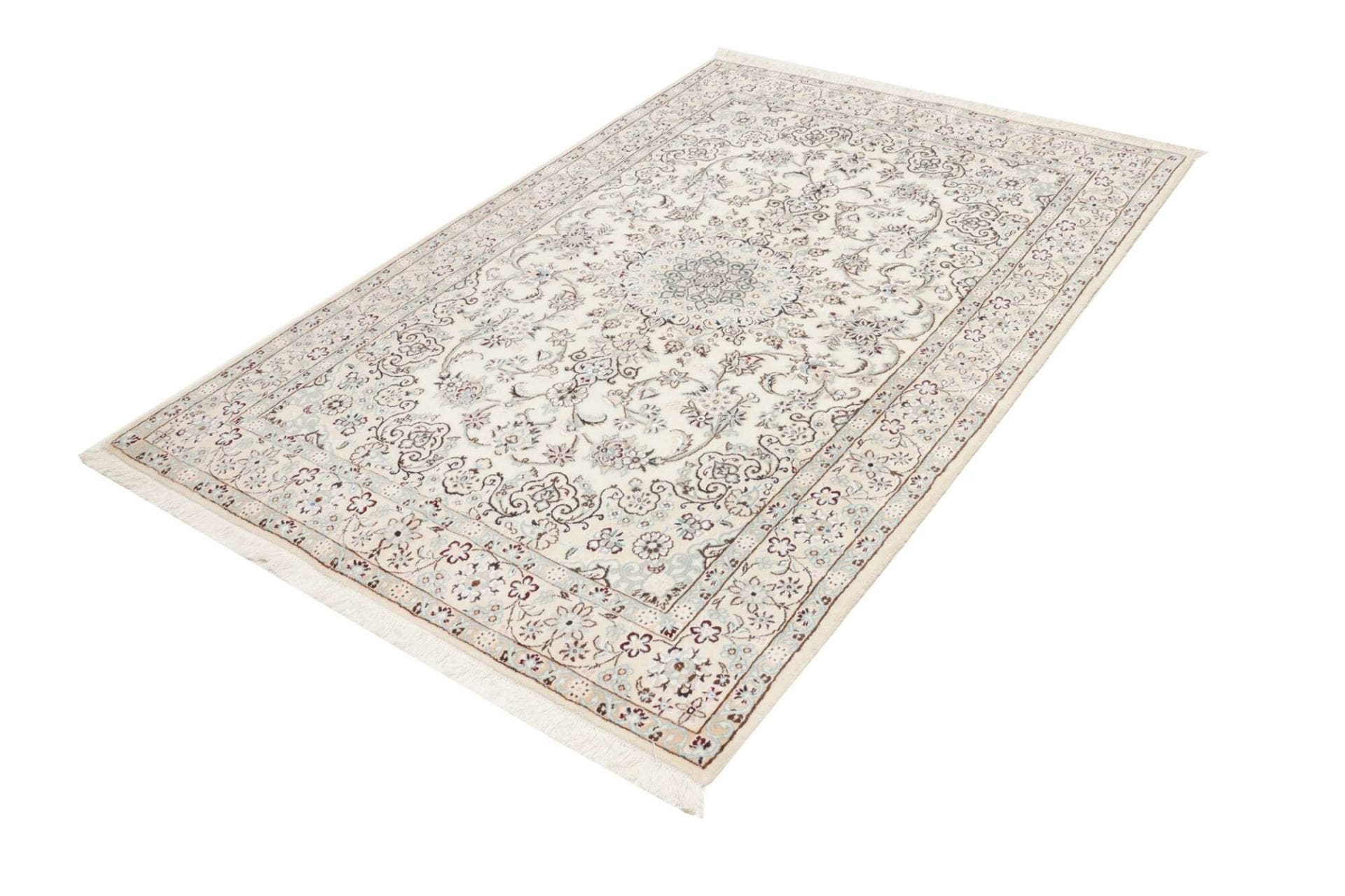 Handgeknüpfter Nain Perserteppich 141 × 206 cm