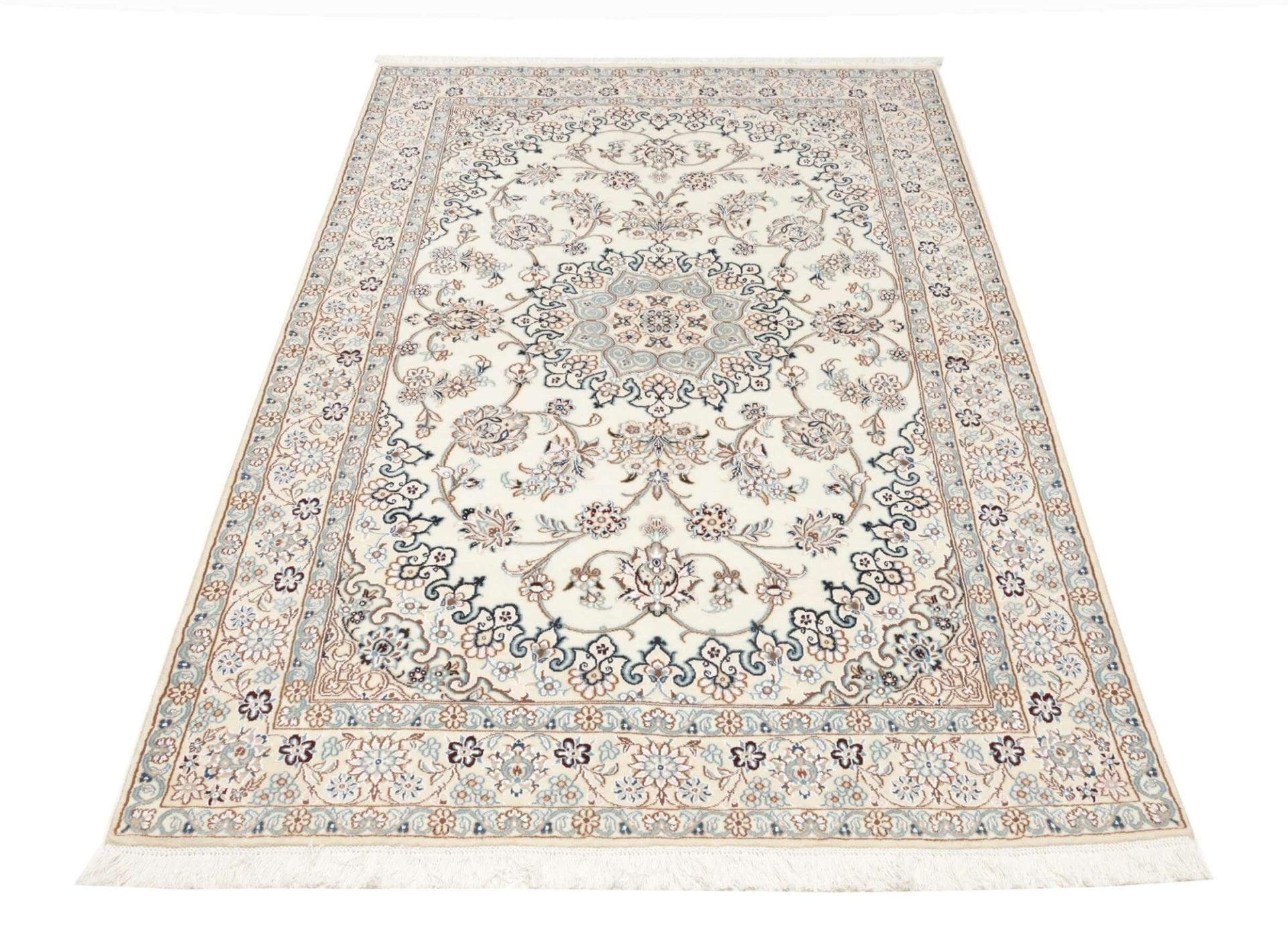 Nain Perserteppich aus Iran, 139 × 217 cm