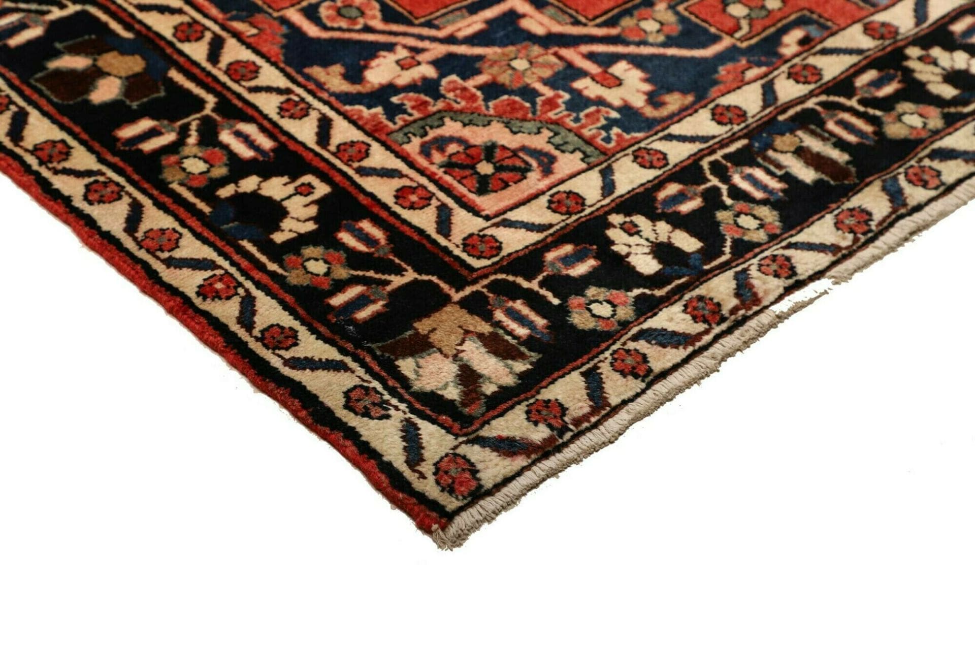 Hamadan Herati Perserteppich aus Iran, 135 × 195 cm