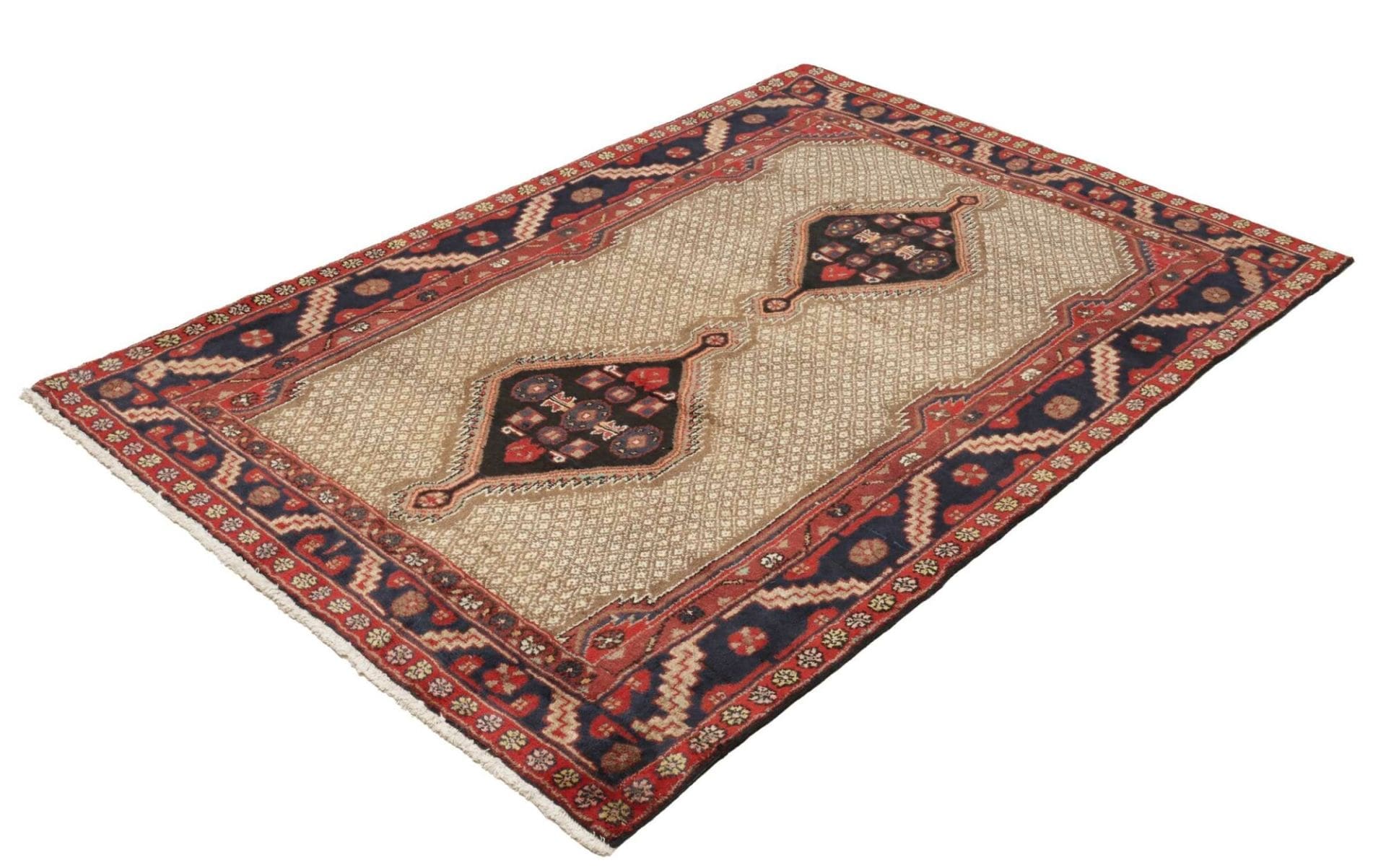 Perserteppich 130 × 182 cm aus Wolle, handgeknüpft