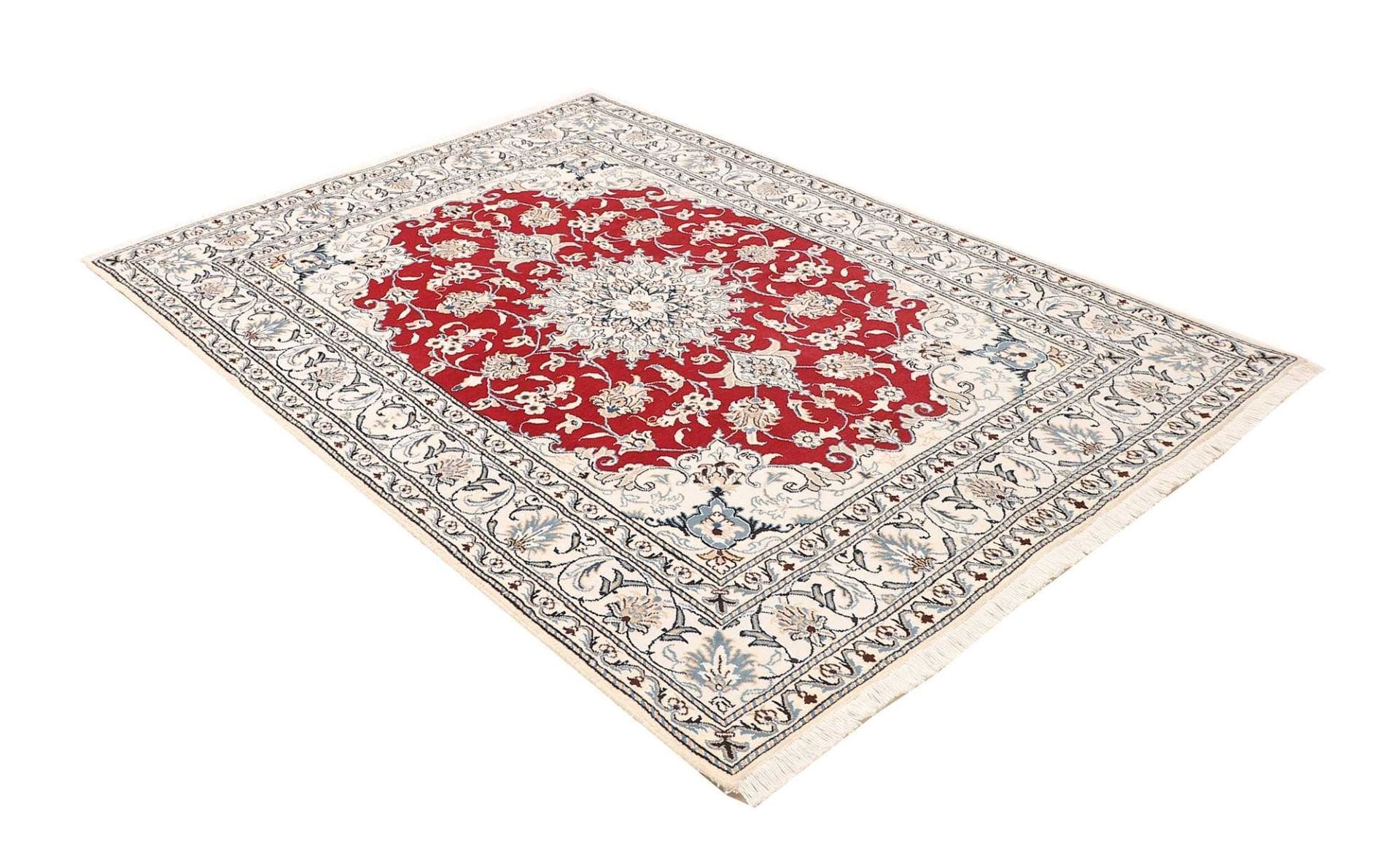 Nain Perserteppich 150 × 208 cm aus Wolle, handgeknüpft