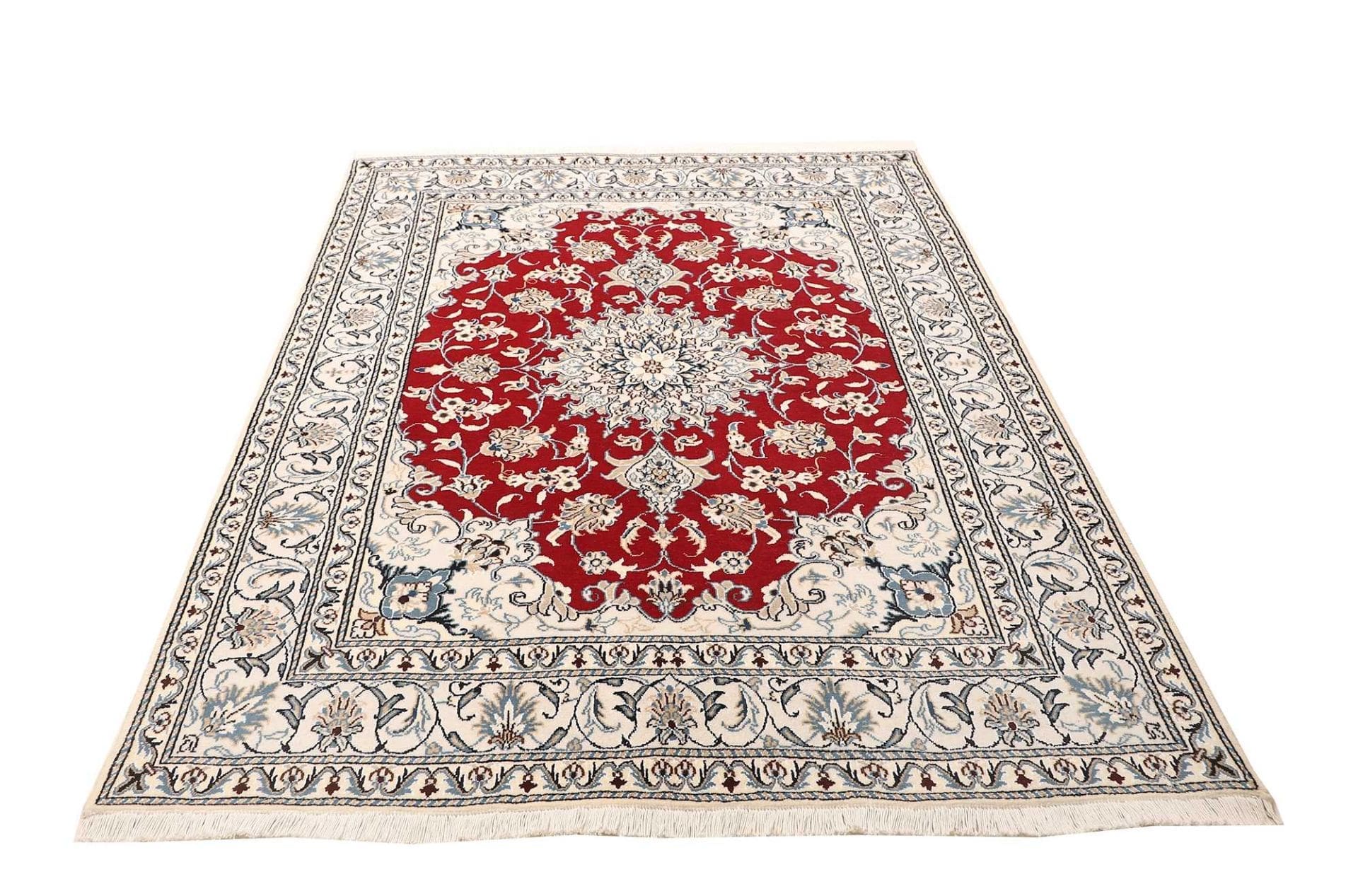 Nain Perserteppich 150 × 208 cm aus Wolle, handgeknüpft