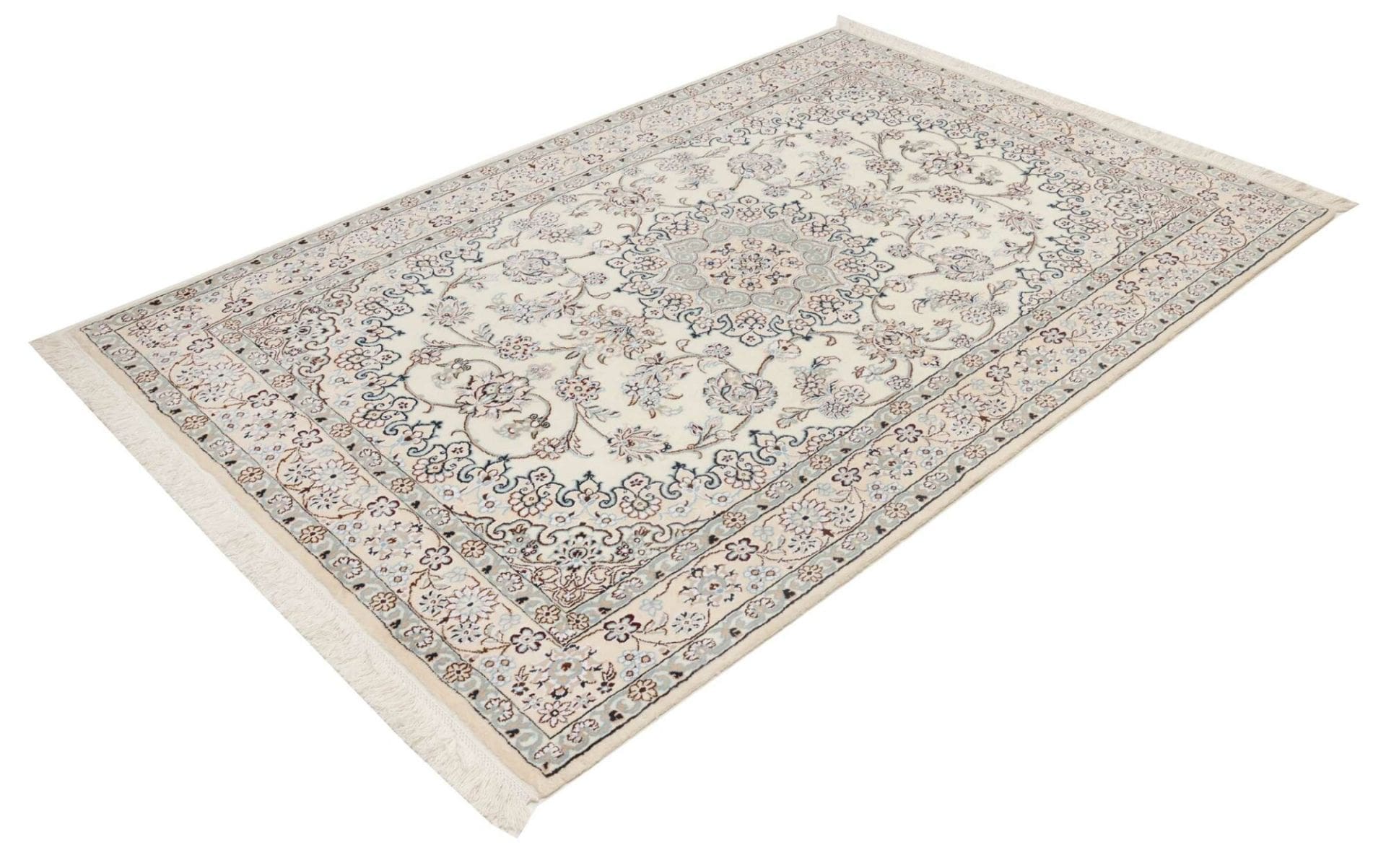 Handgeknüpfter Nain Perserteppich 138 × 205 cm