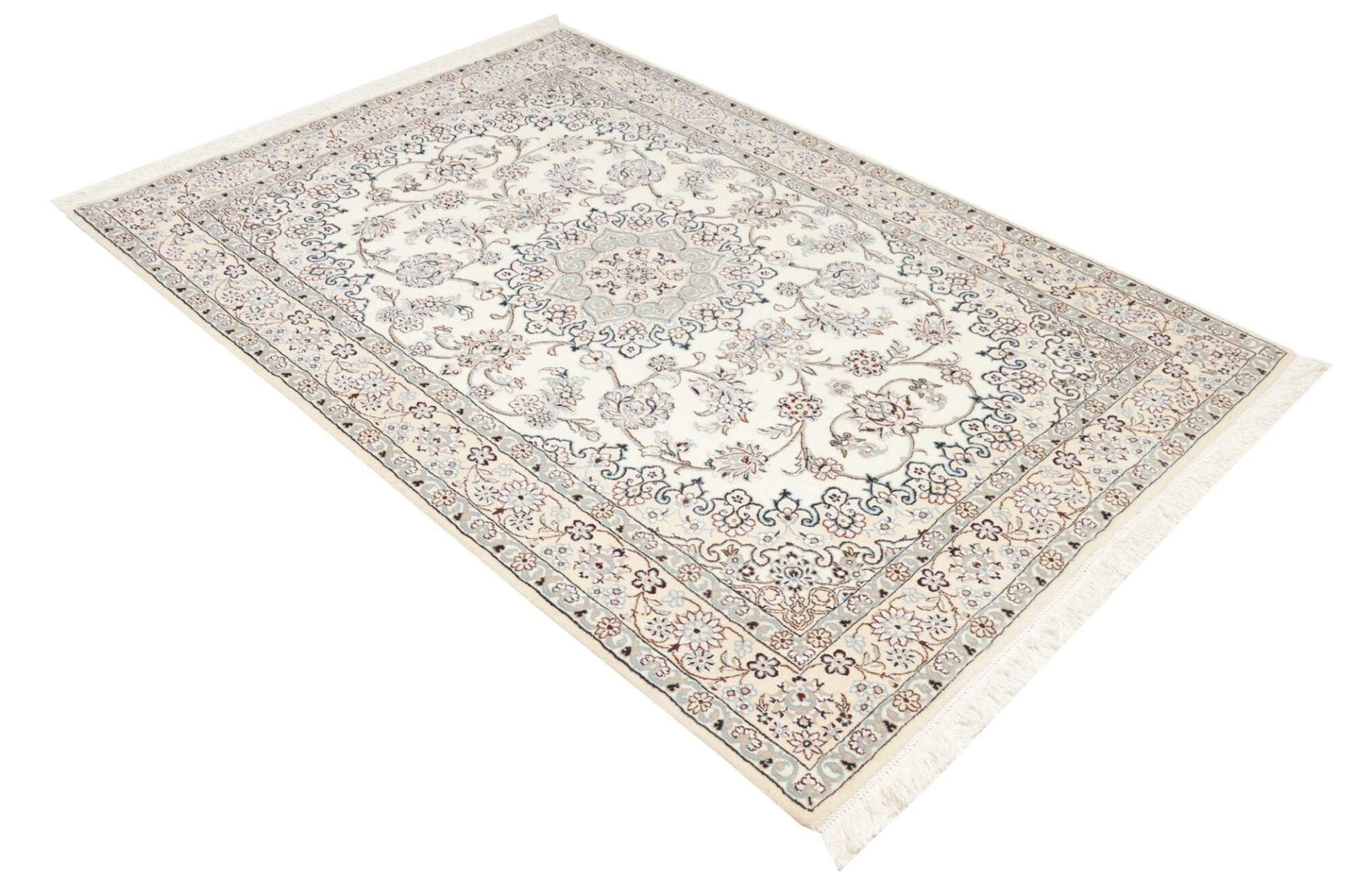 Handgeknüpfter Nain Perserteppich 138 × 205 cm