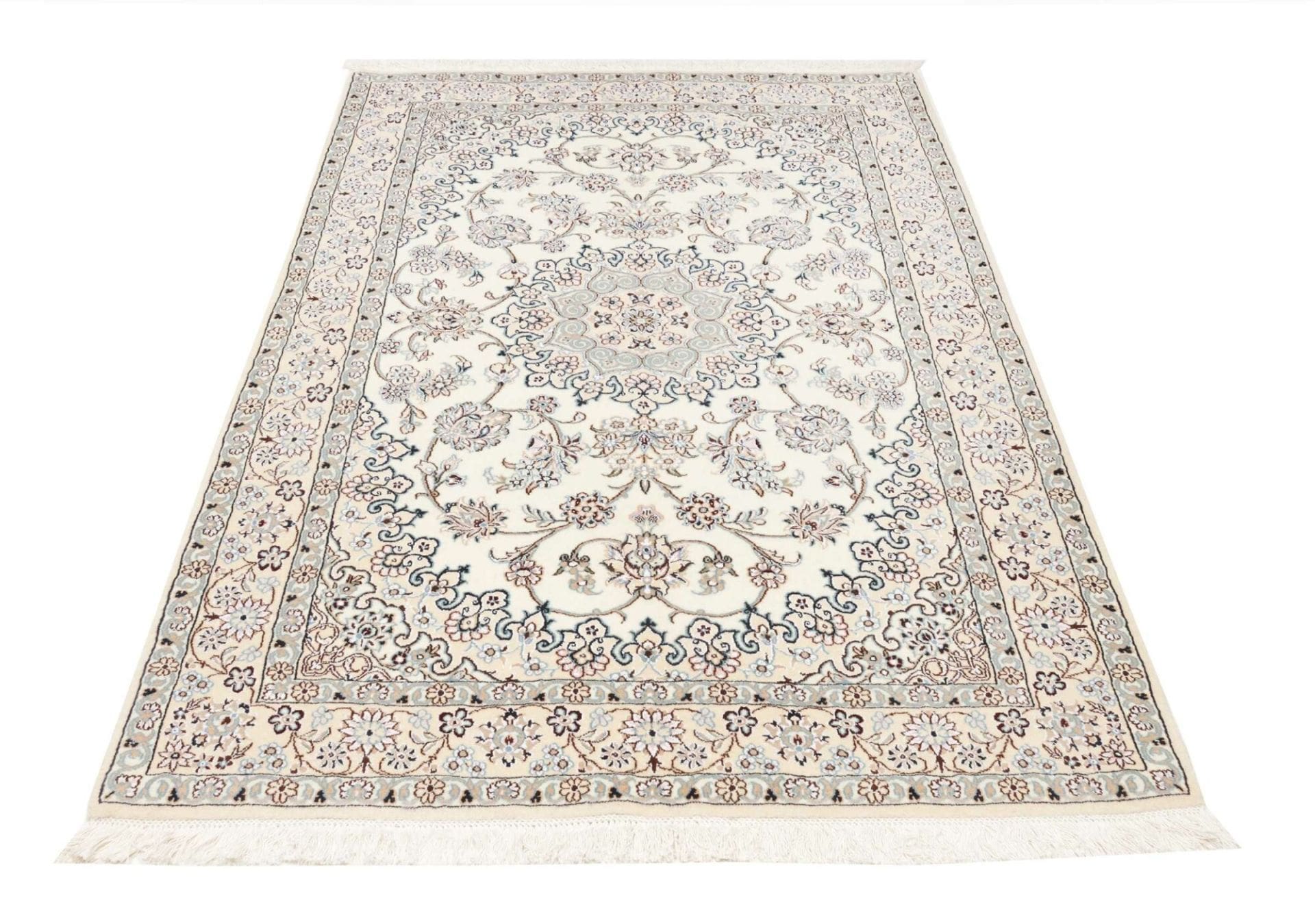Handgeknüpfter Nain Perserteppich 138 × 205 cm