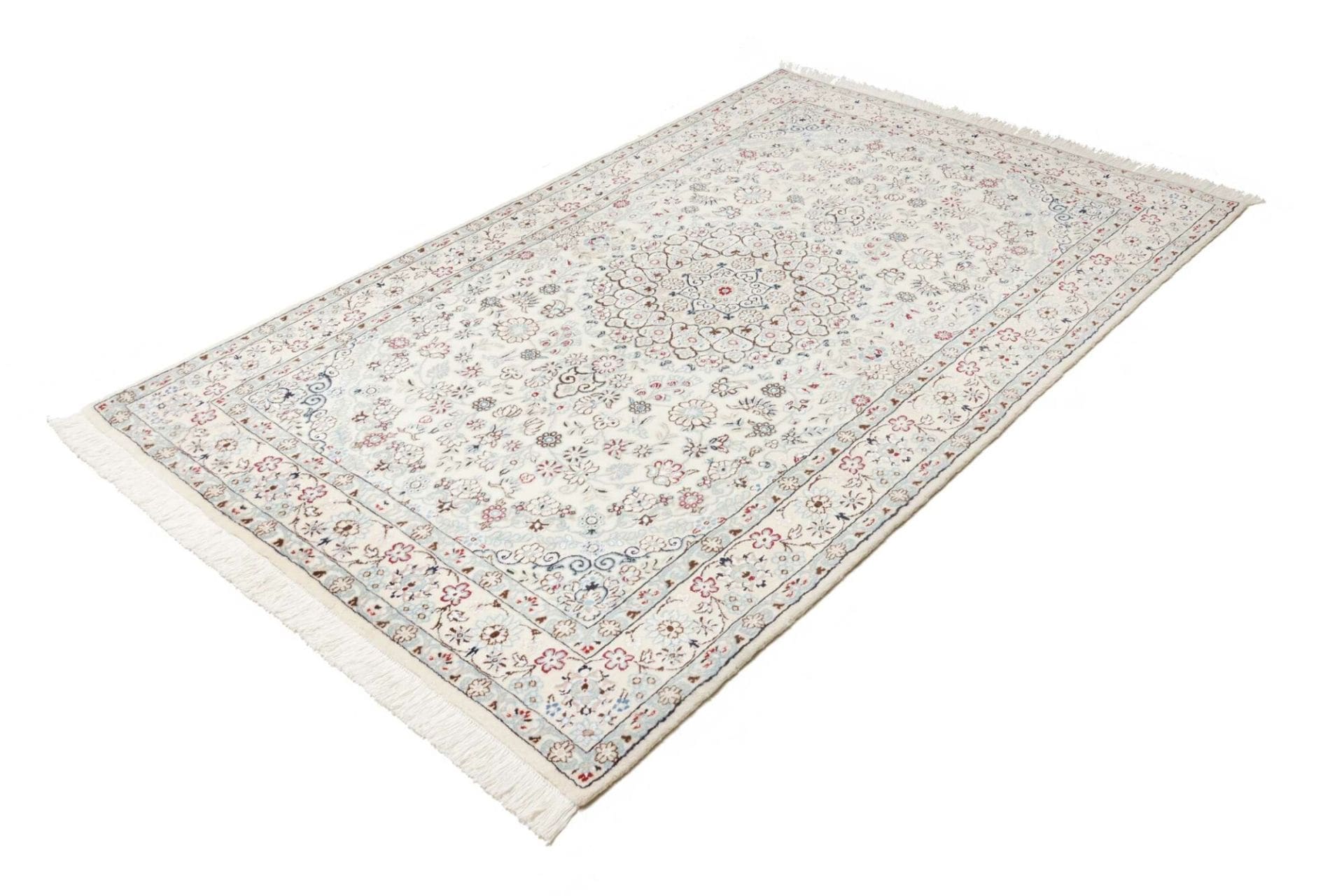 Handgeknüpfter Nain Perserteppich 133 × 210 cm