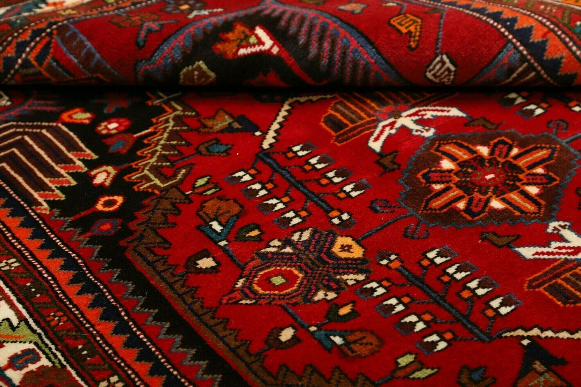 Hamadan Herati Perserteppich 140 × 210 cm aus Wolle, handgeknüpft