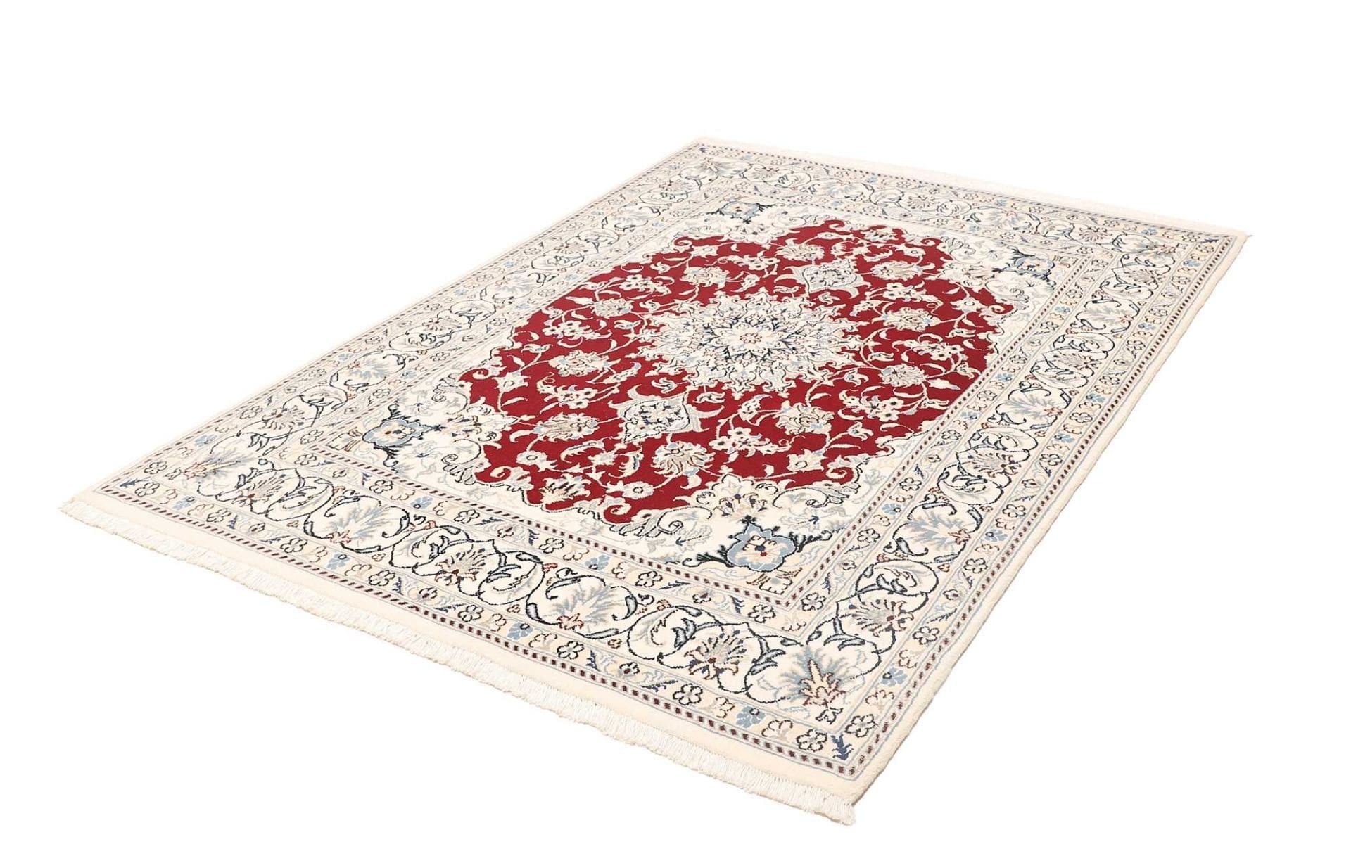 nain-teppich-148-x-200cm-florales-muster-schurwolle-handgeknupft-1 Nain Perserteppich aus Iran, 148 × 200 cm