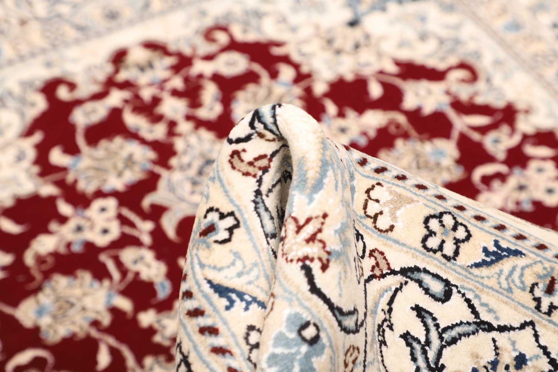 nain-teppich-148-x-200cm-florales-muster-schurwolle-handgeknupft-8 Nain Perserteppich aus Iran, 148 × 200 cm