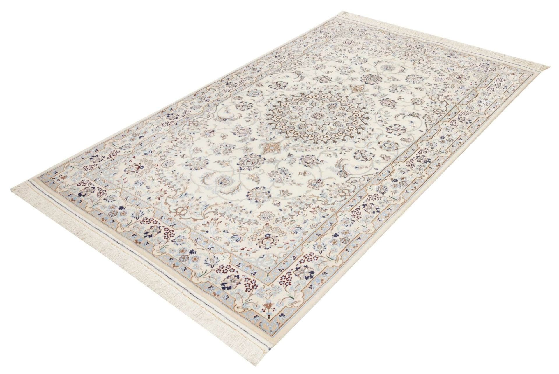 Handgeknüpfter Nain Perserteppich, 129 × 210 cm, Wolle