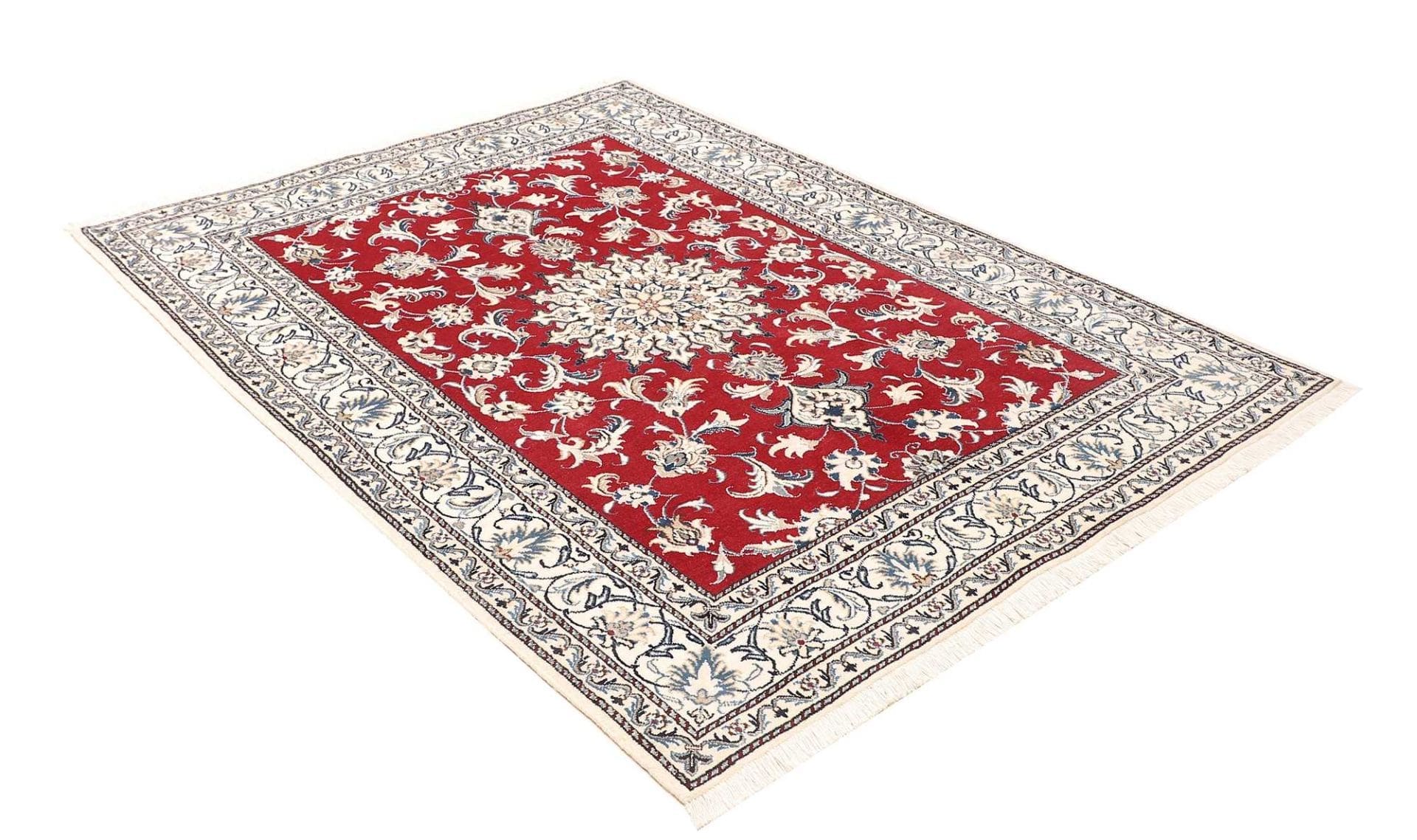 Handgeknüpfter Nain Perserteppich 153 × 203 cm