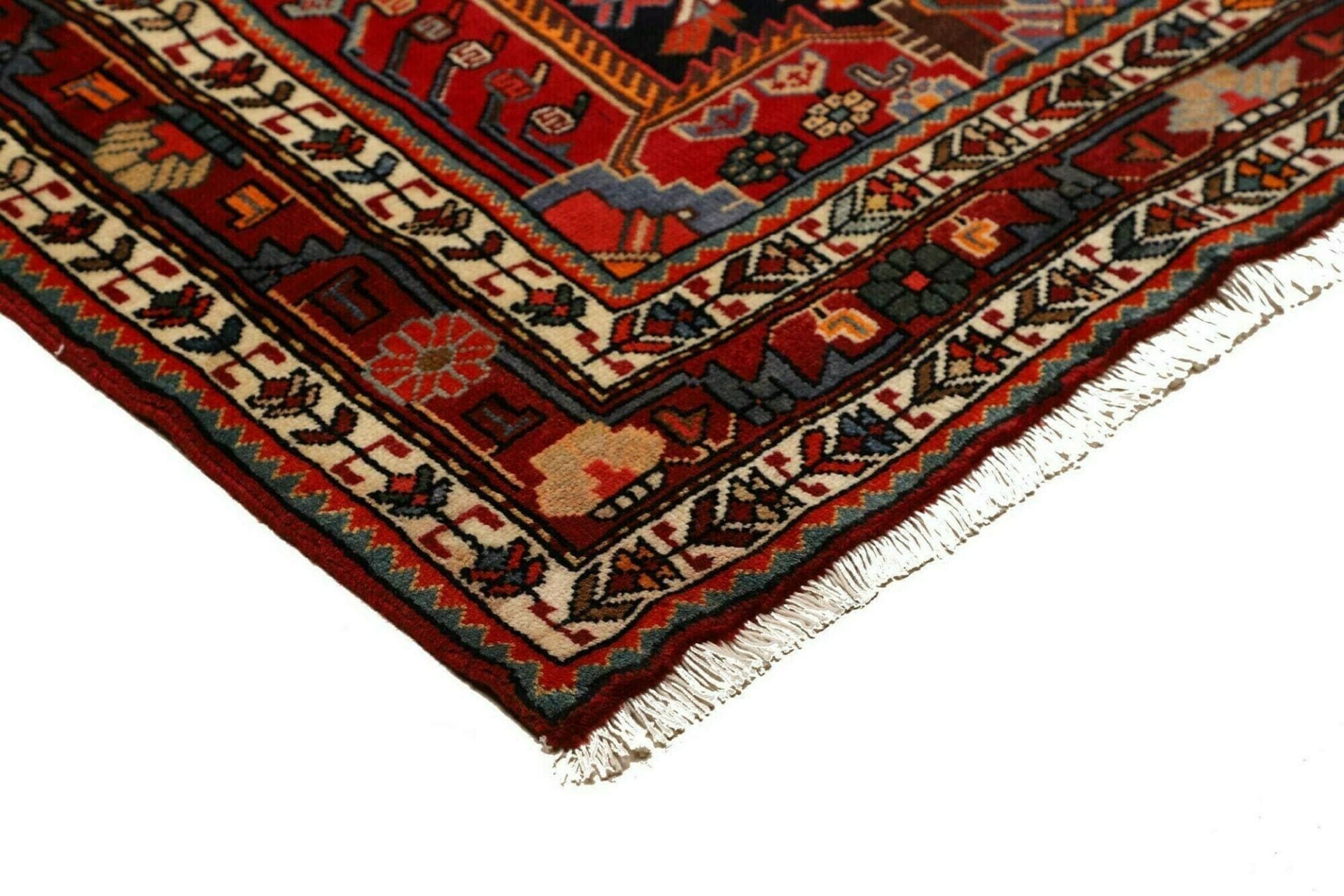 Hamadan Perserteppich aus Iran, 136 × 210 cm