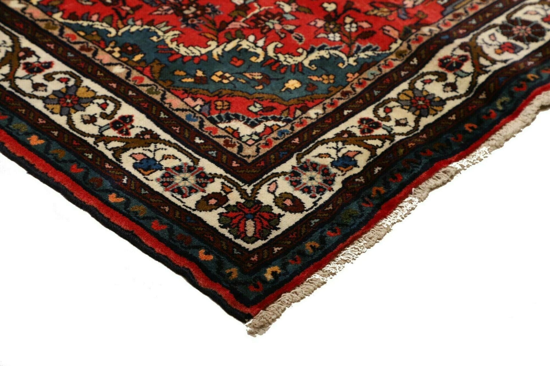 Hamadan Herati Perserteppich aus Iran, 131 × 195 cm