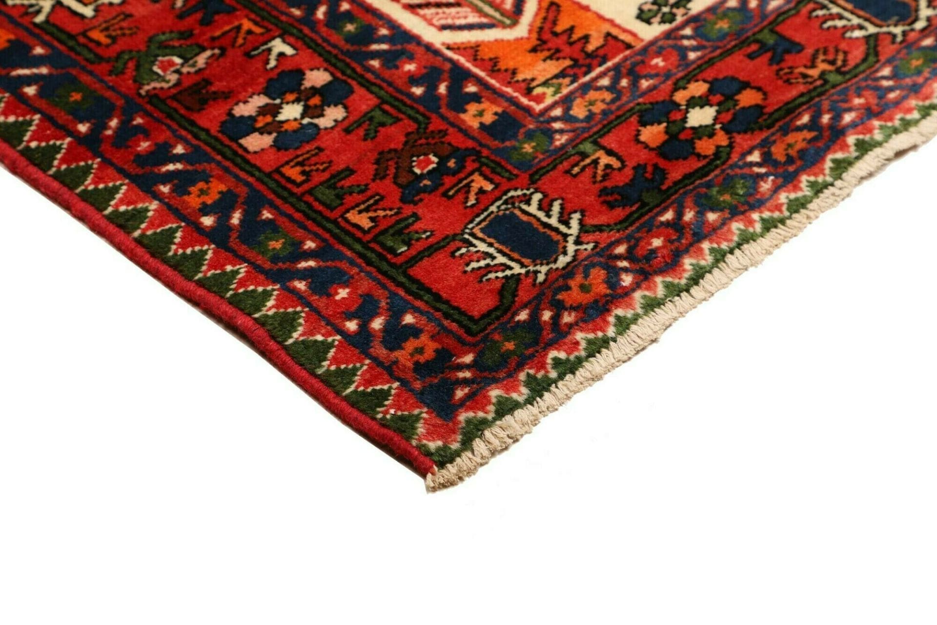 Handgeknüpfter Hamadan Perserteppich 139 × 203 cm