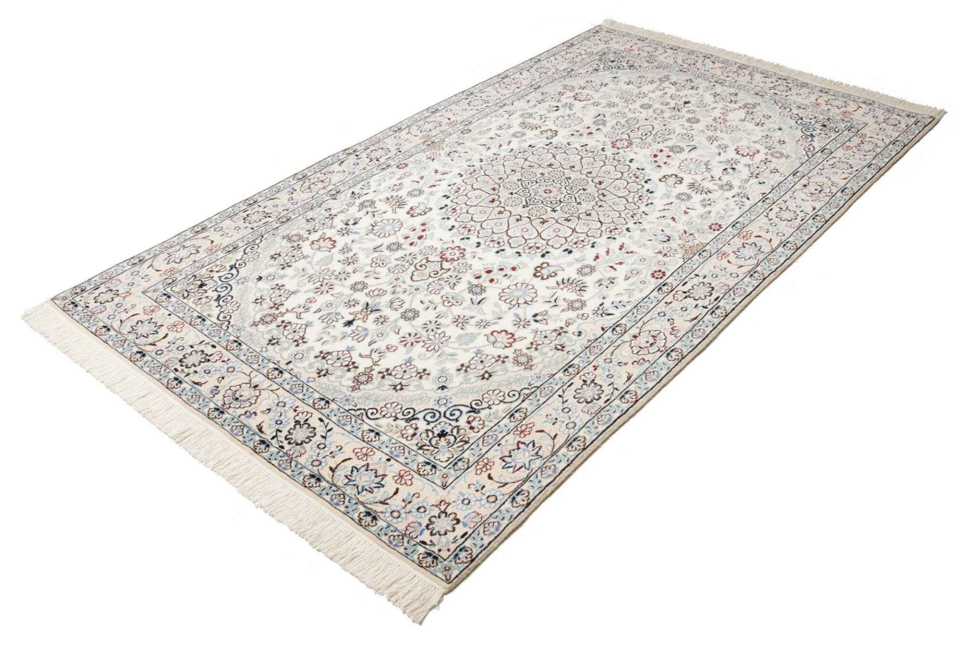 Nain Perserteppich 133 × 220 cm aus Wolle, handgeknüpft