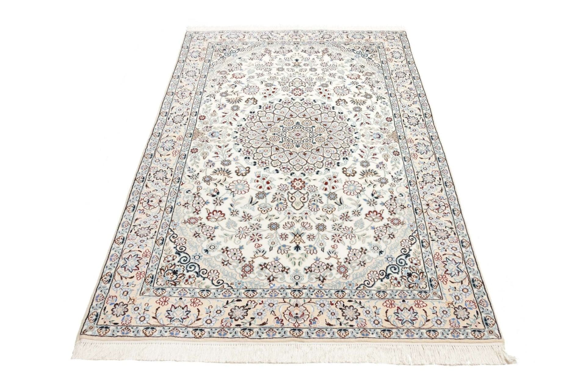 Nain Perserteppich 133 × 220 cm aus Wolle, handgeknüpft