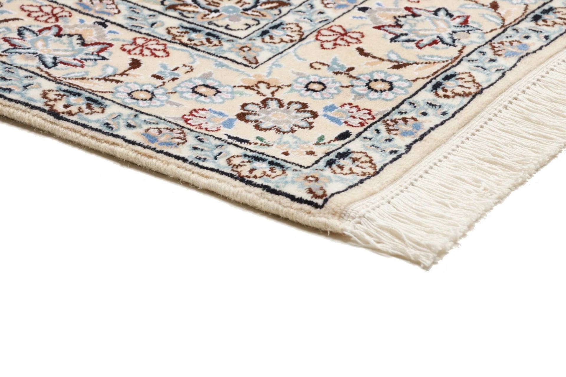 Nain Perserteppich 133 × 220 cm aus Wolle, handgeknüpft