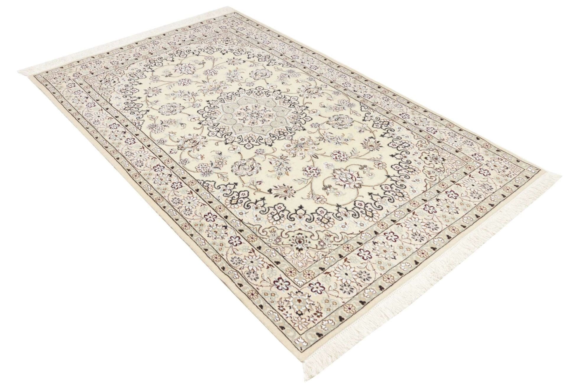 Nain Perserteppich aus Iran, 131 × 205 cm