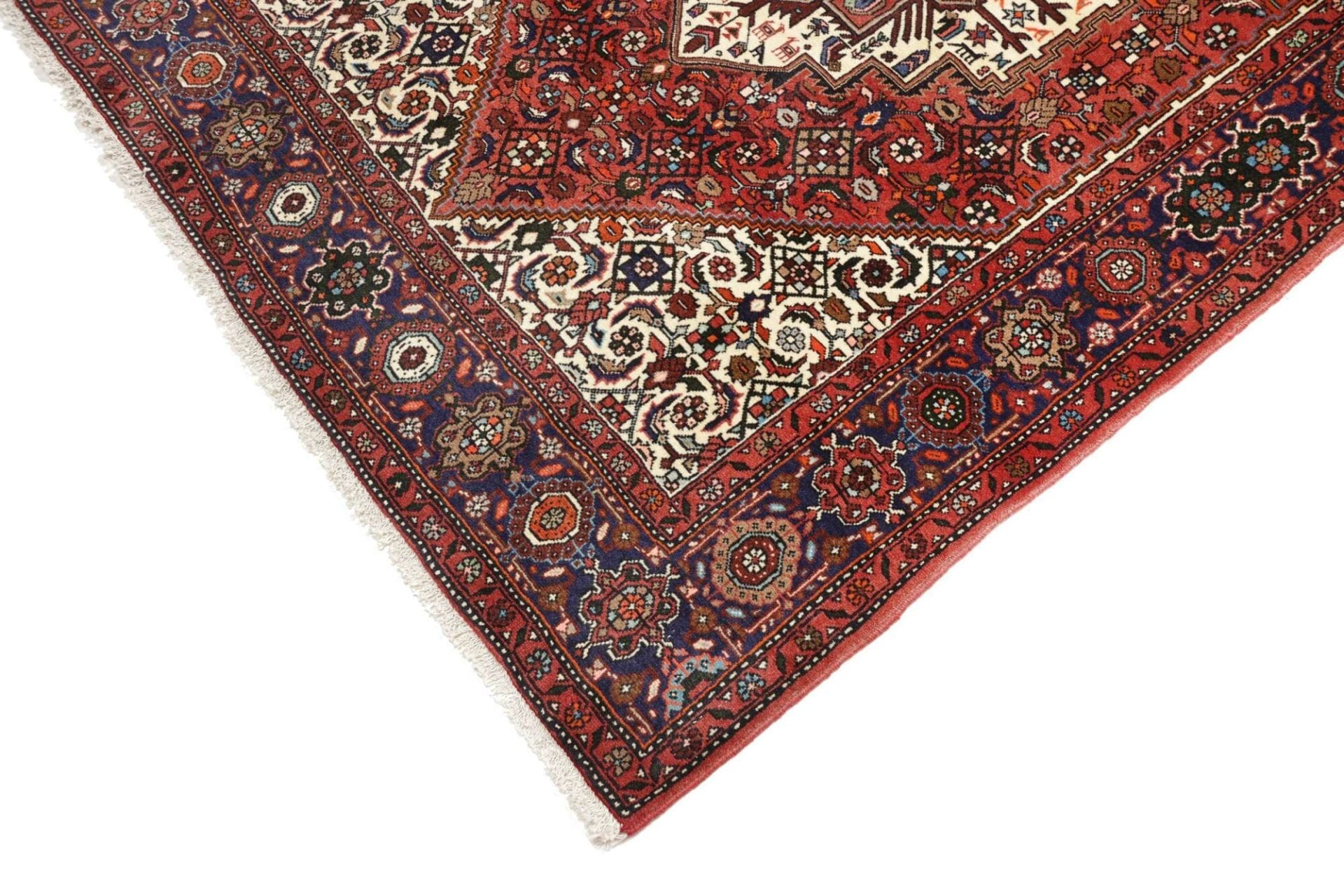 Handgeknüpfter Perserteppich, 128 × 188 cm, Wolle