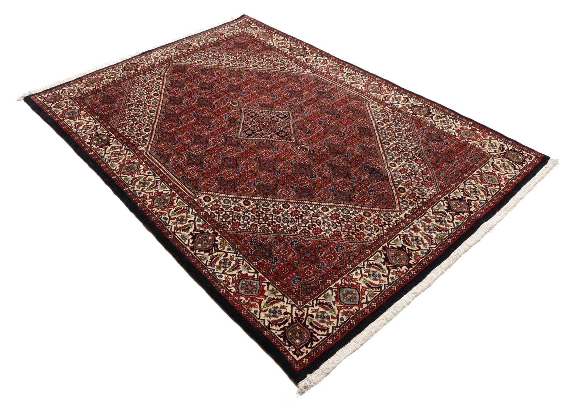 Bijar Perserteppich 147 × 202 cm aus Wolle, handgeknüpft
