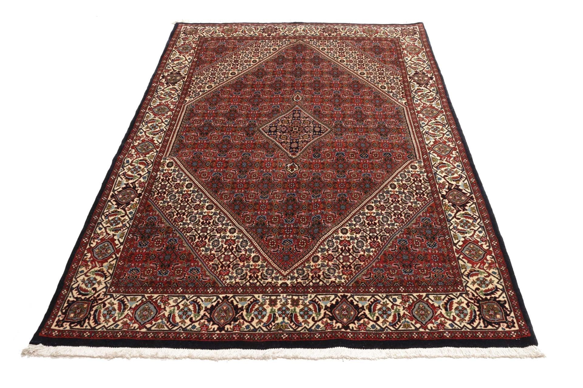 Bijar Perserteppich 147 × 202 cm aus Wolle, handgeknüpft