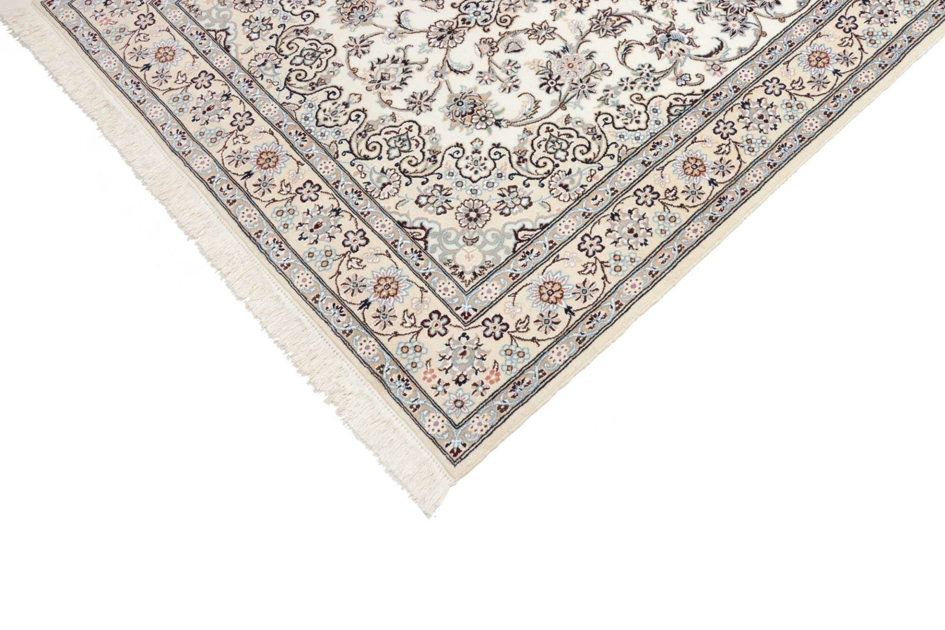 Nain Perserteppich 138 × 210 cm aus Wolle, handgeknüpft