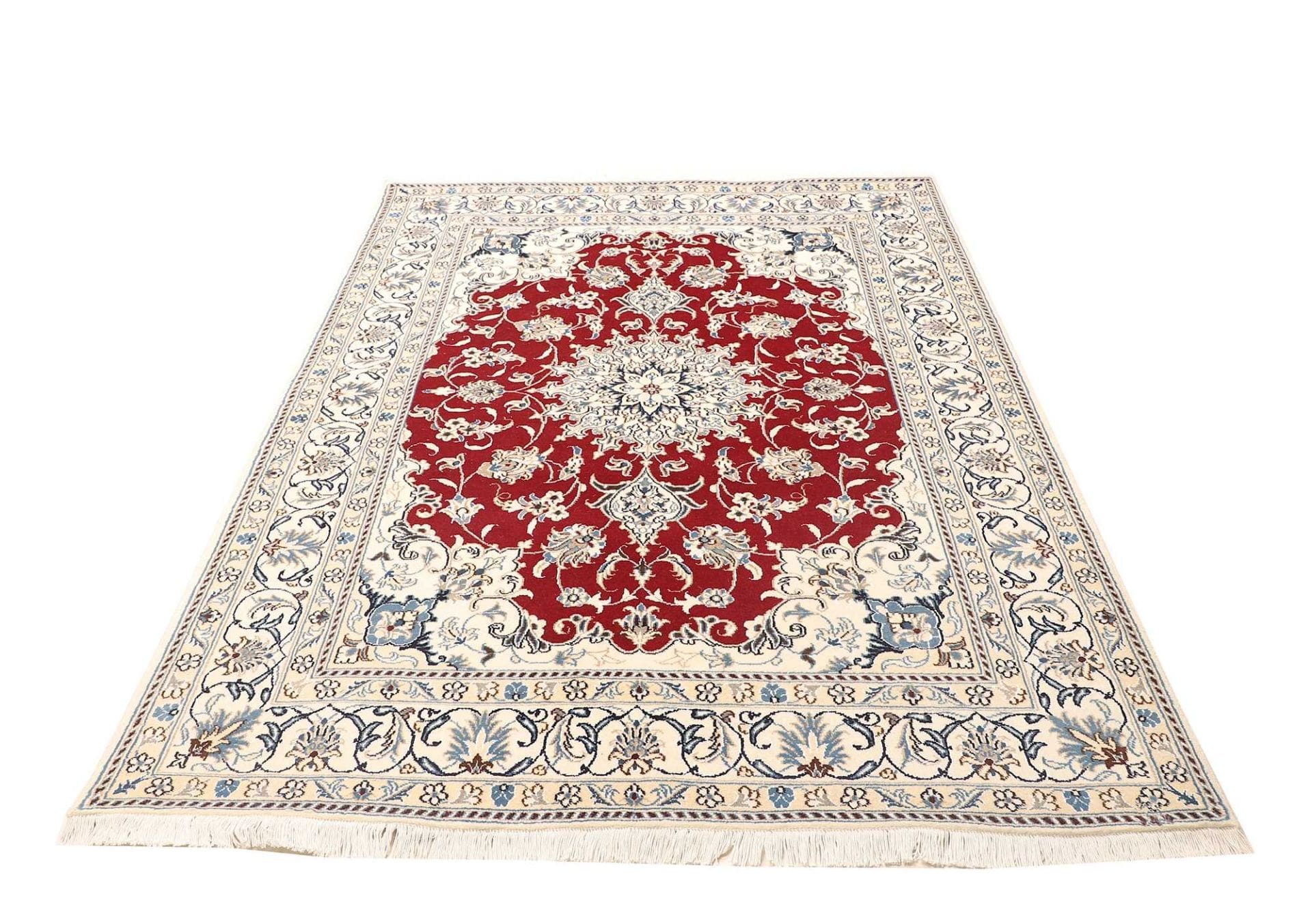 Nain Perserteppich aus Iran, 151 × 210 cm