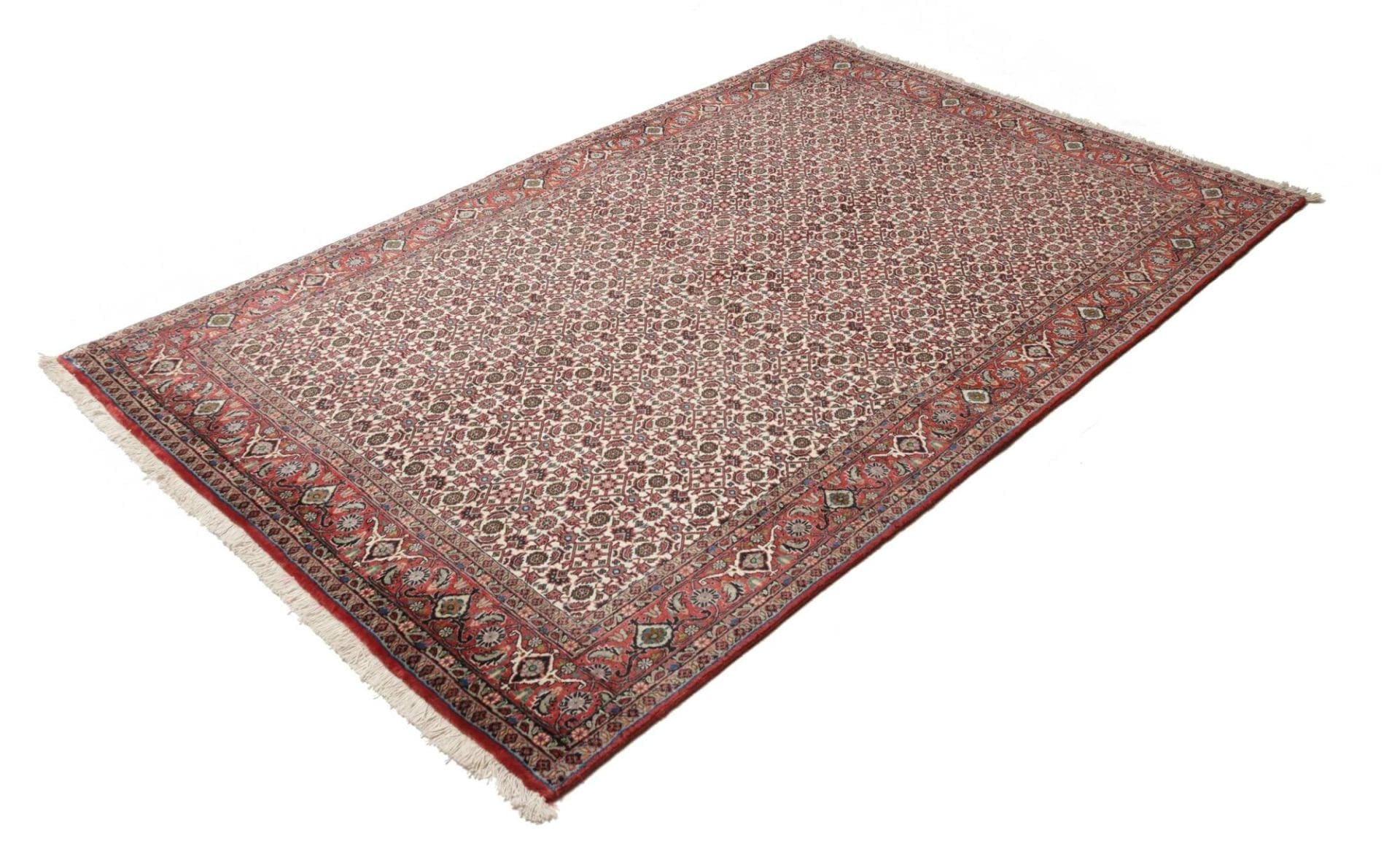 Bijar Perserteppich aus Iran, 141 × 216 cm