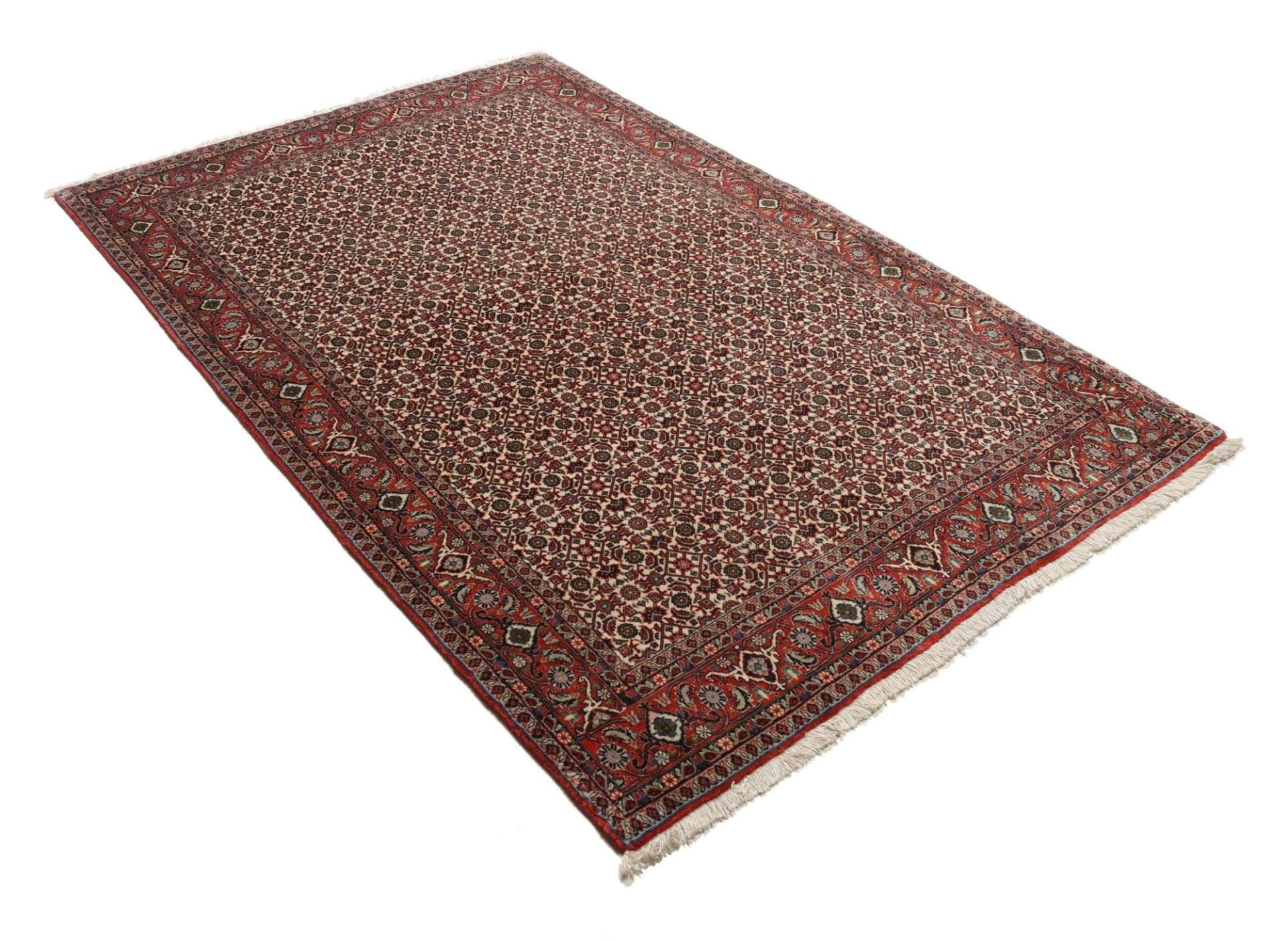 Bijar Perserteppich aus Iran, 141 × 216 cm