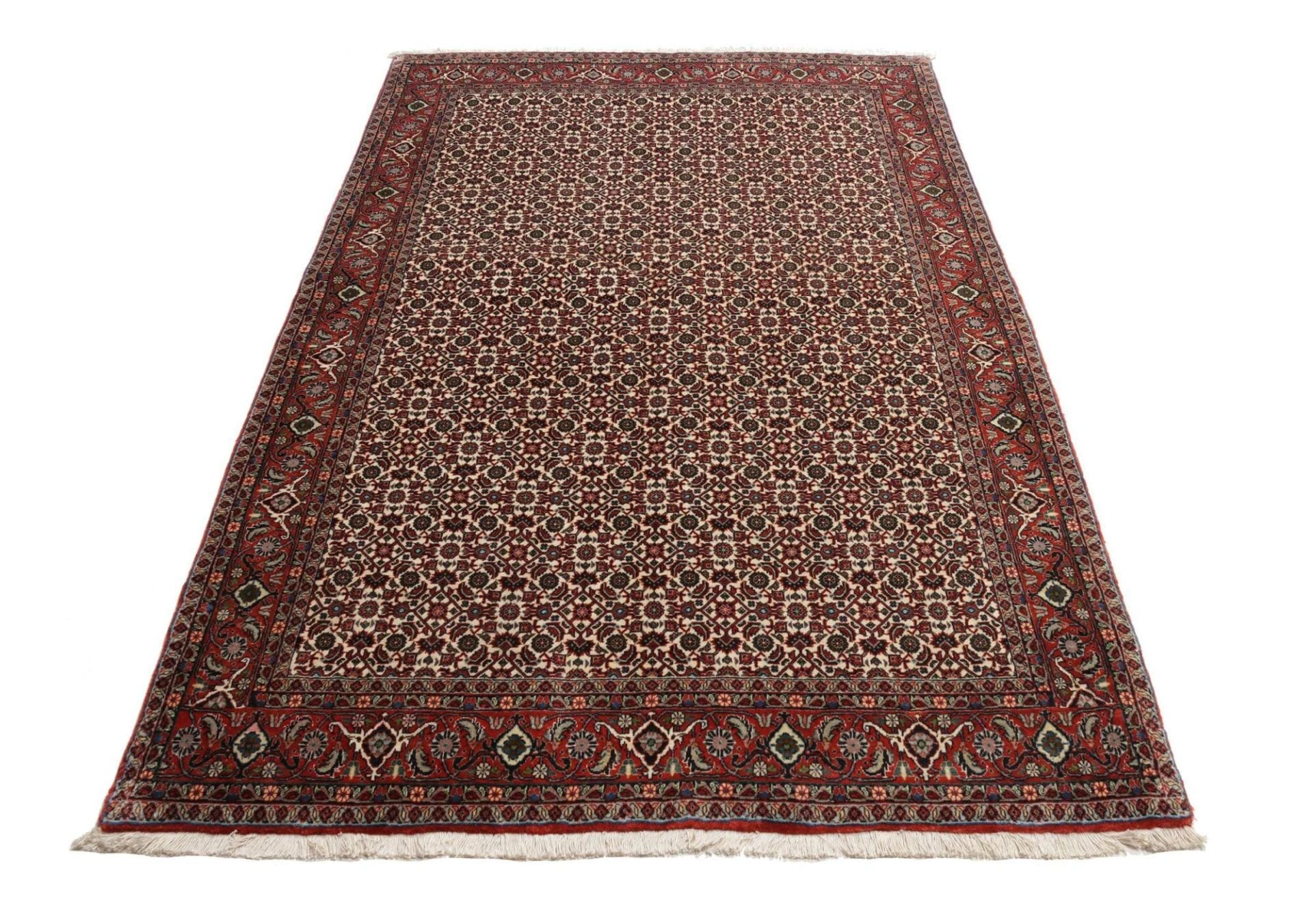 Bijar Perserteppich aus Iran, 141 × 216 cm