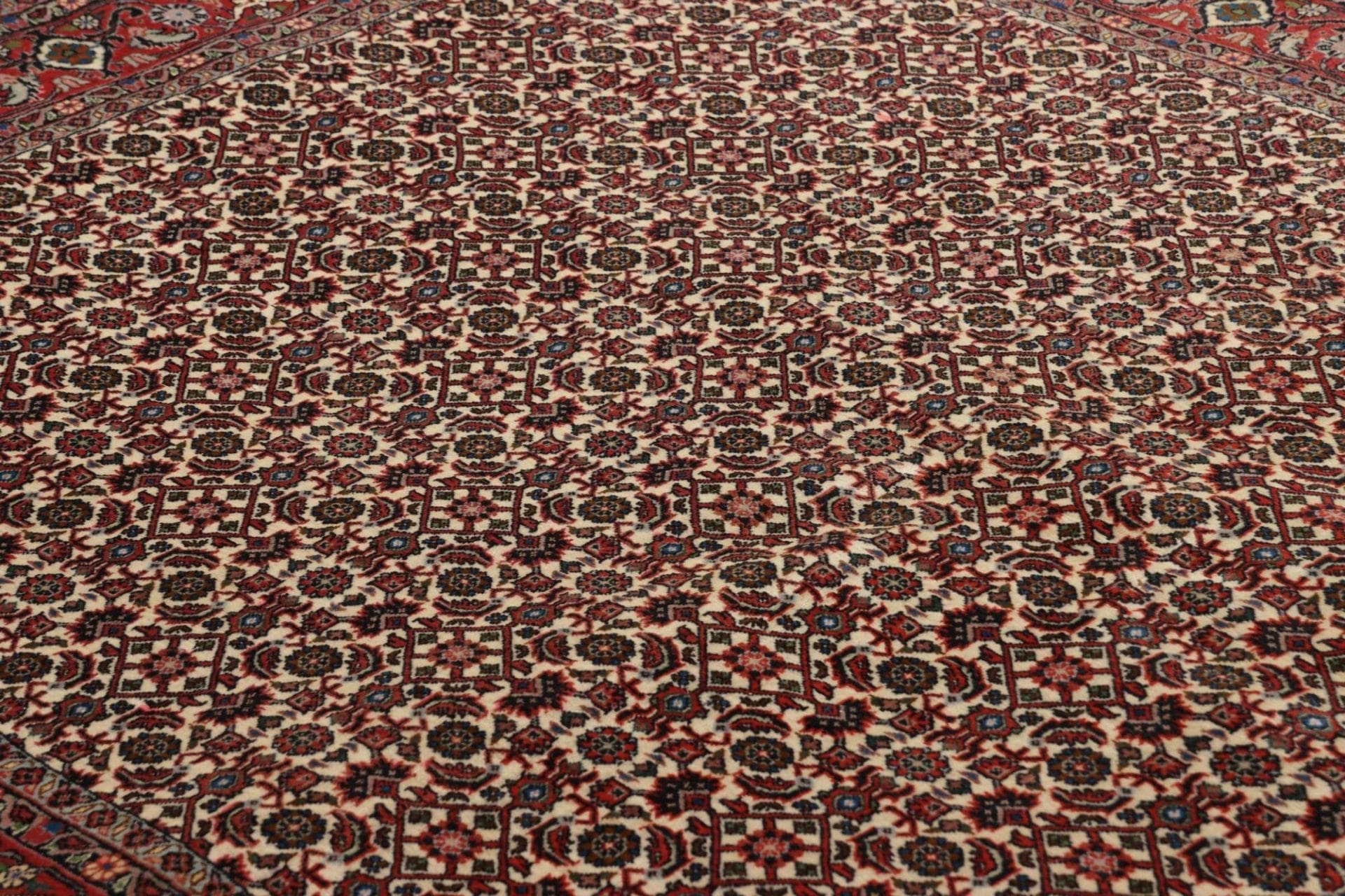 Bijar Perserteppich aus Iran, 141 × 216 cm