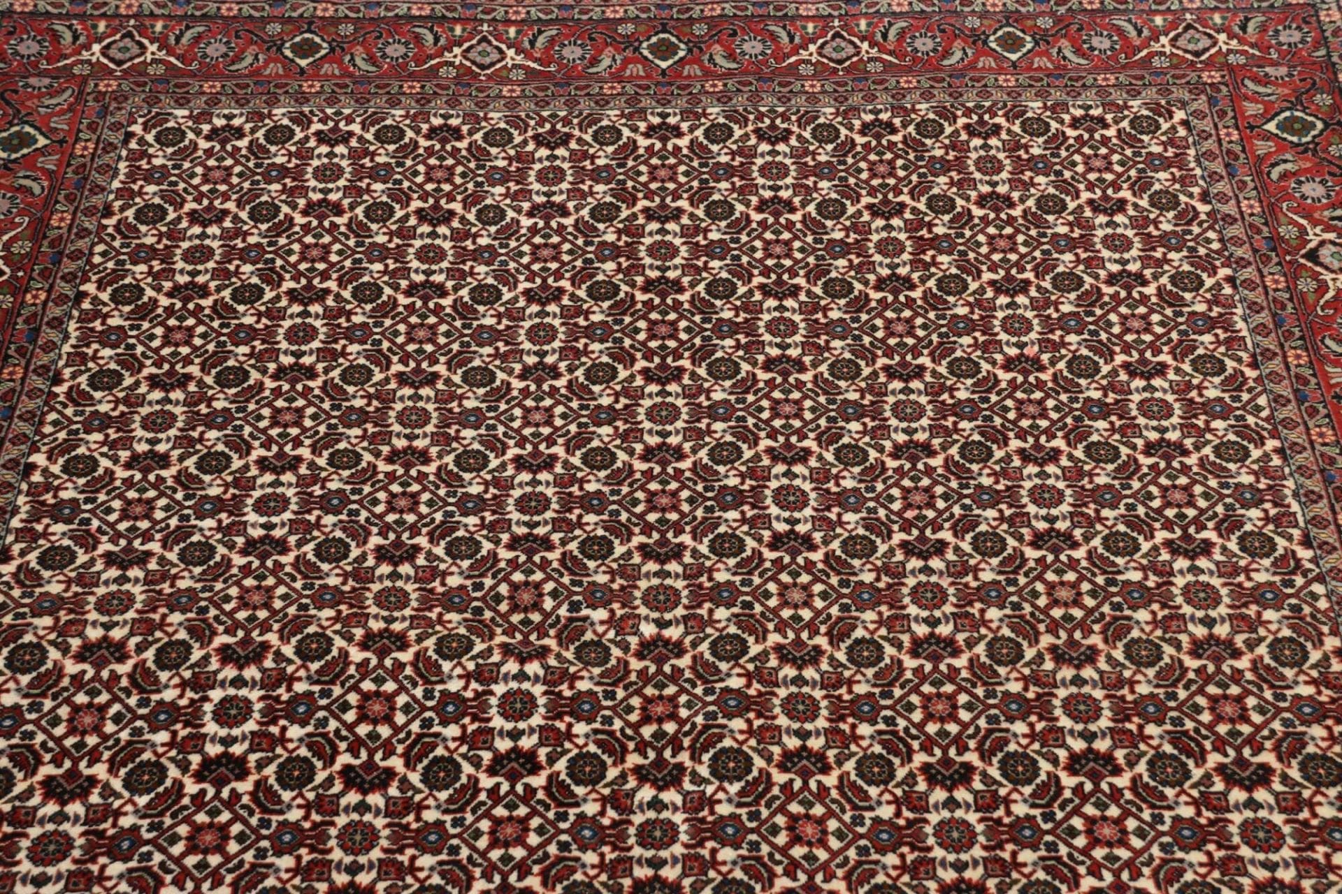 Bijar Perserteppich aus Iran, 141 × 216 cm