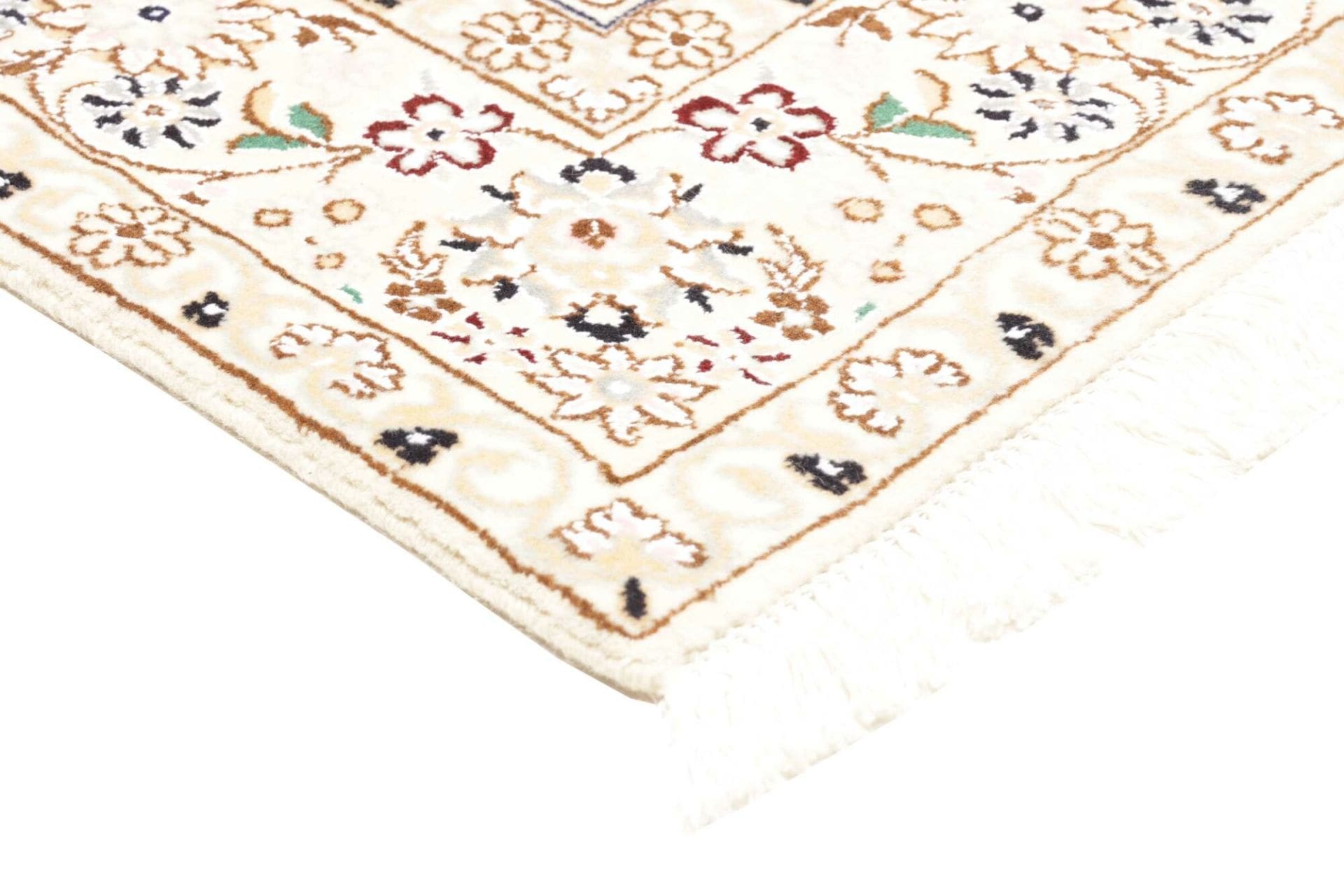 Nain Perserteppich 135 × 203 cm aus Wolle, handgeknüpft