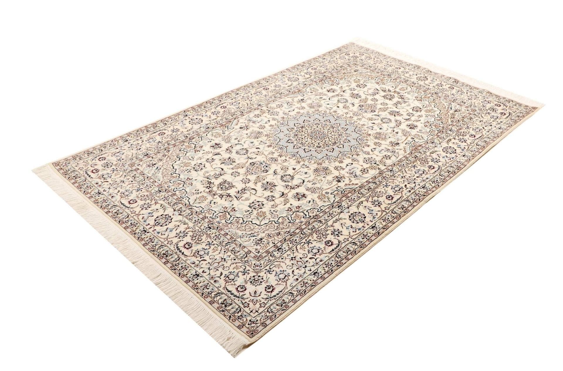 Nain Perserteppich 127 × 191 cm aus Wolle, handgeknüpft