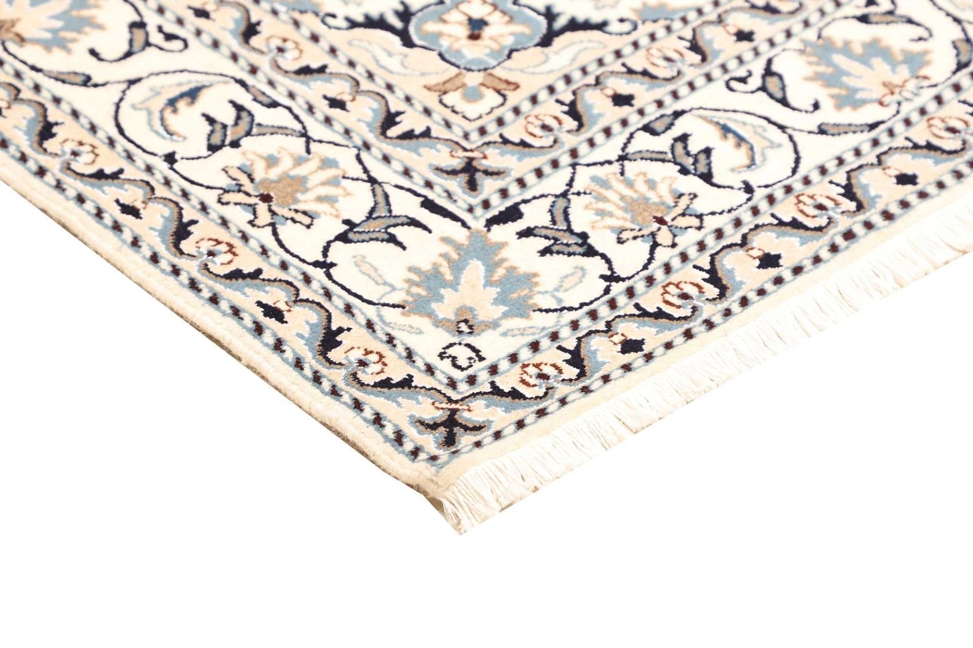 Nain Perserteppich 156 × 207 cm aus Wolle, handgeknüpft